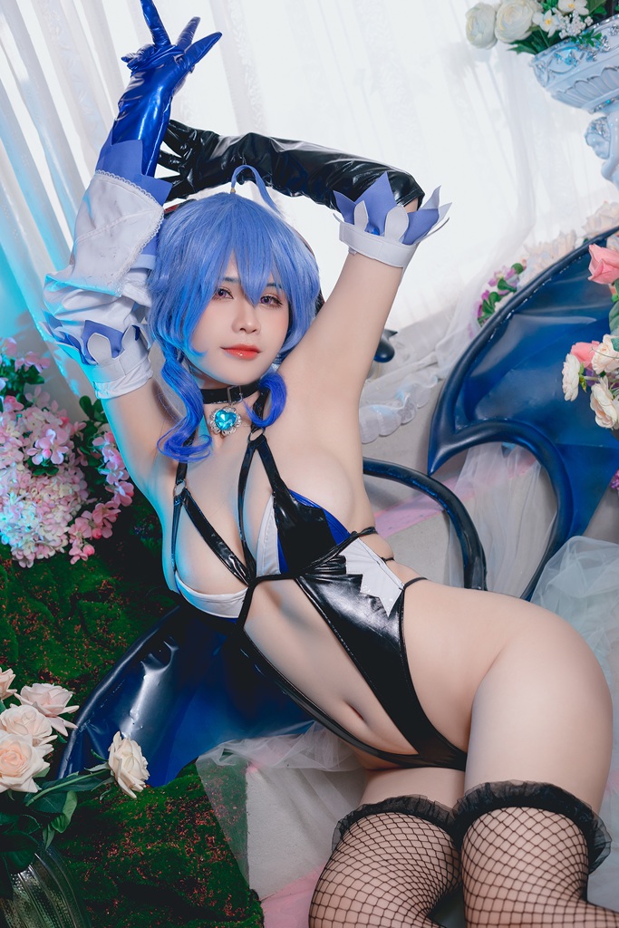 Đọc truyện hentai Tuyển tập Albums siêu phẩm Cosplay - Chap 717 - Pyon Lay – Ganyu Succubus