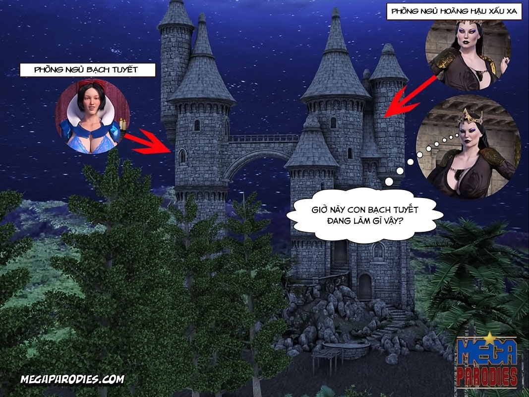 Đọc truyện hentai Snow White - Vol1 - Chap 4: Cha thật biết cách địt con.