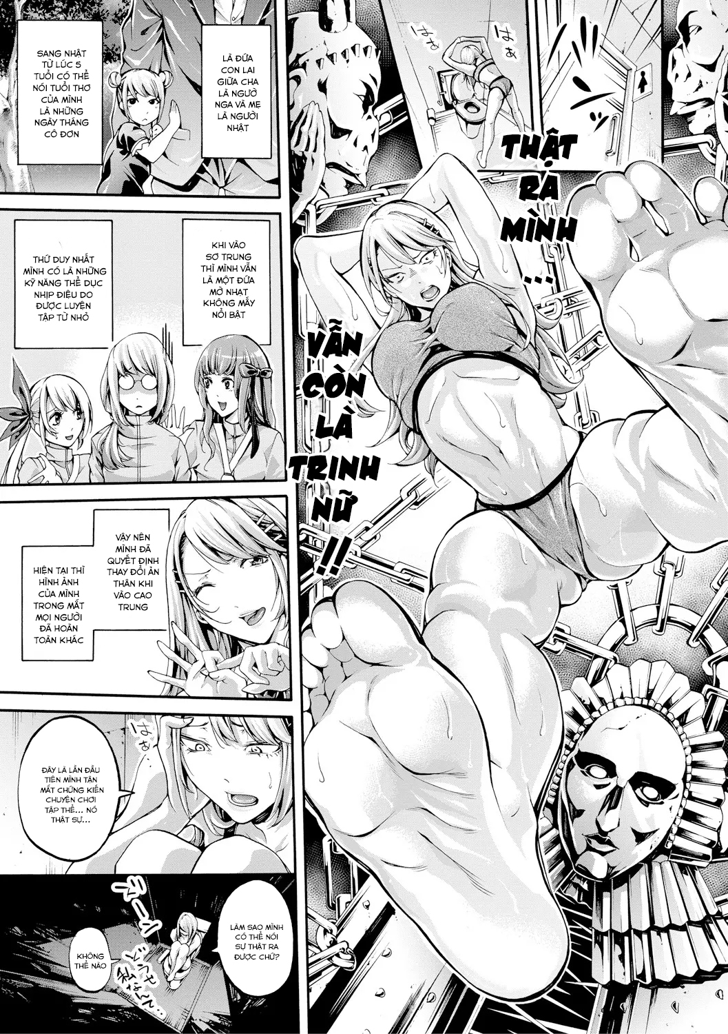 Đọc truyện hentai Bukatsu Shoujo Paradise ~ Asekkaki no Tenshi-tachi - Chap 4