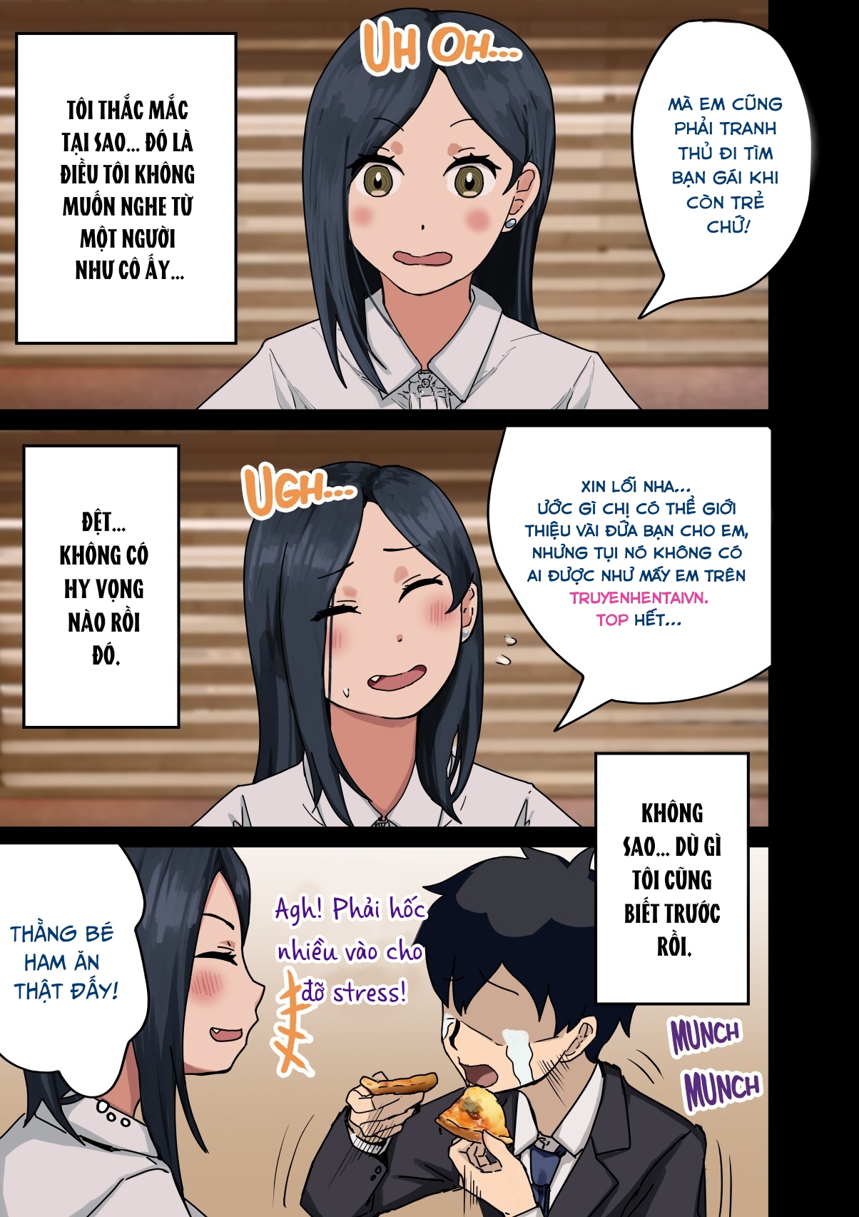 Đọc truyện hentai Kaisha no Madonna to Lucky de Yareta Hanashi - Oneshot