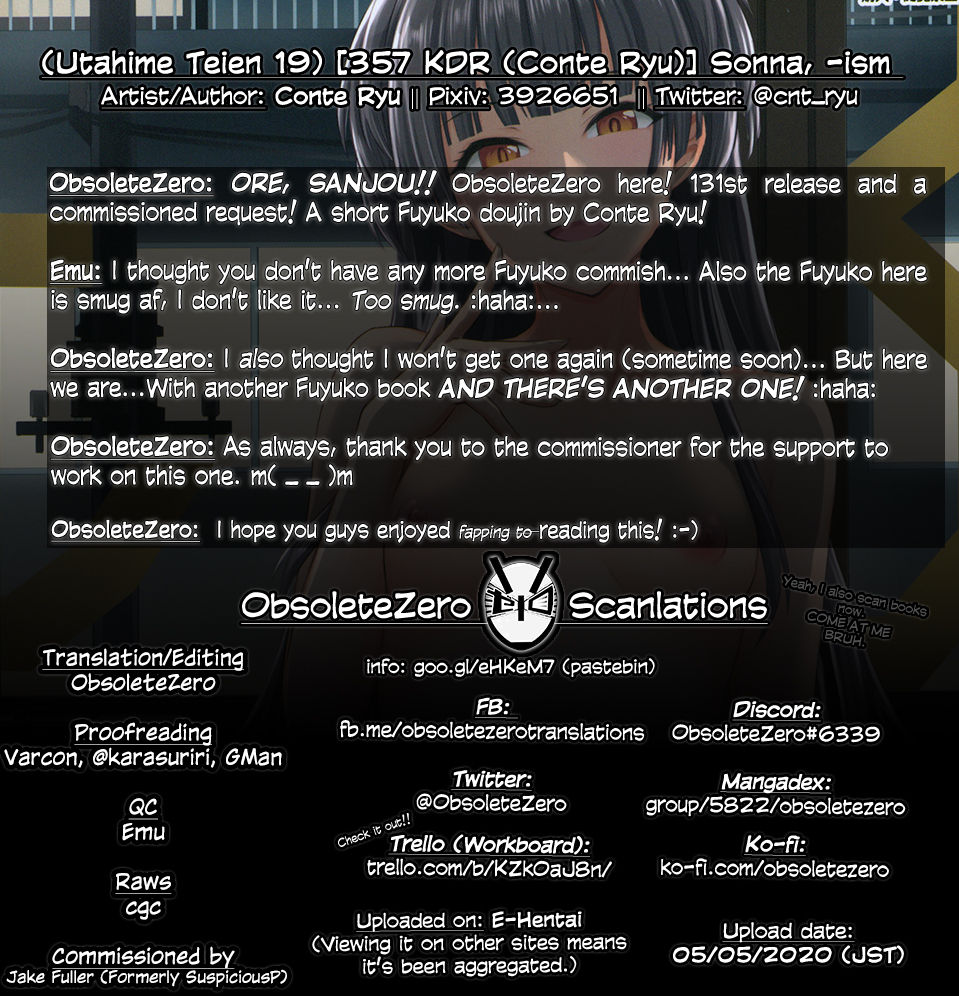 Đọc truyện hentai Sonna, -ism - Oneshot