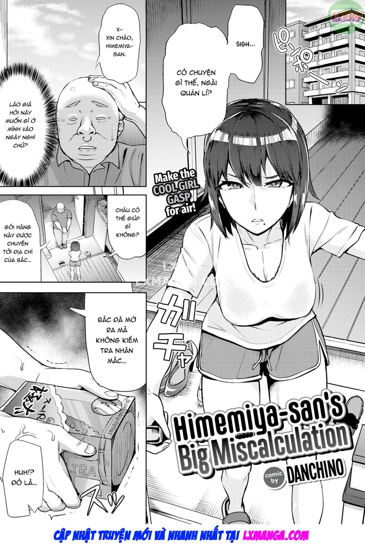 Đọc truyện hentai Tính toán sai lầm lớn của Himemiya-san - Oneshot
