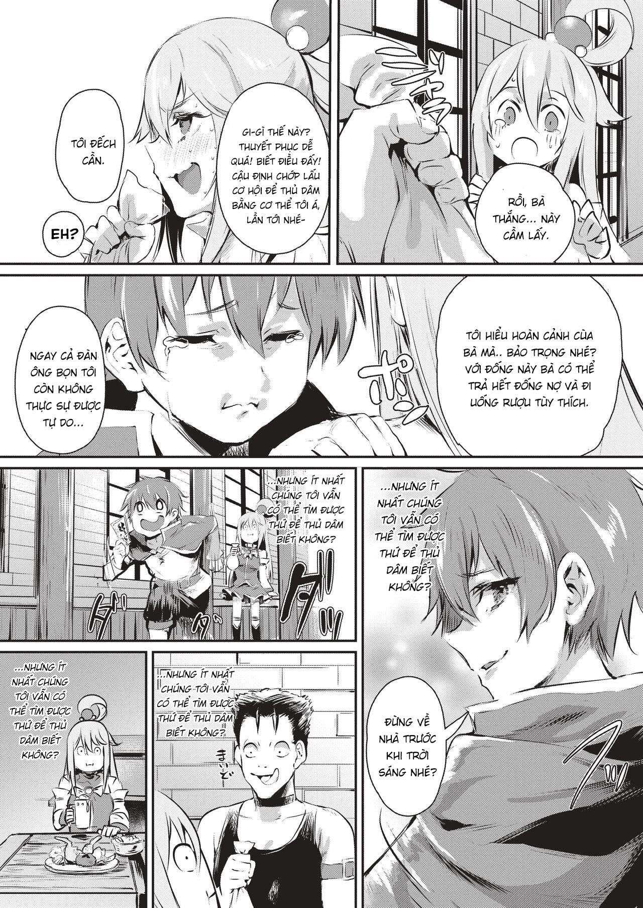 Đọc truyện hentai Hẹn gặp nữ thần trong mơ - Oneshot