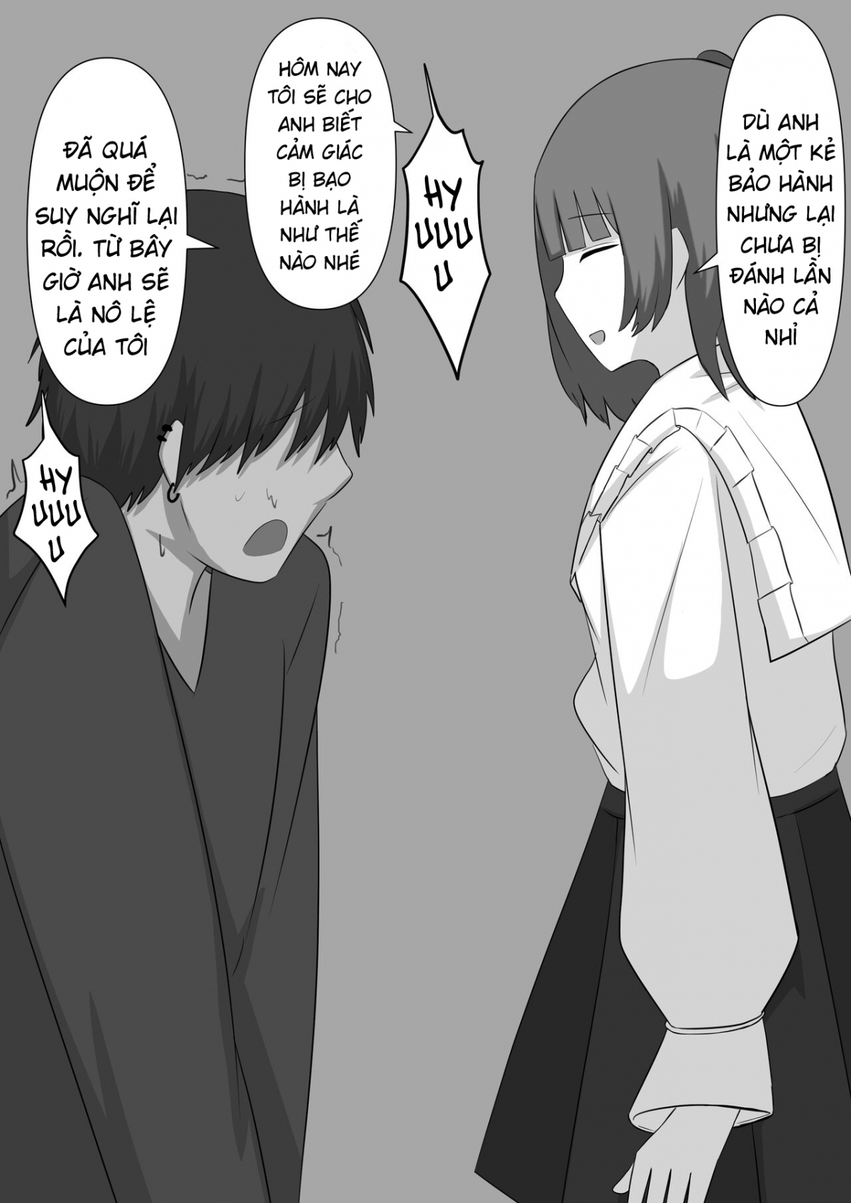 Đọc truyện hentai Bouryoku Otoko ga Dorei ni Ochiru made - Oneshot