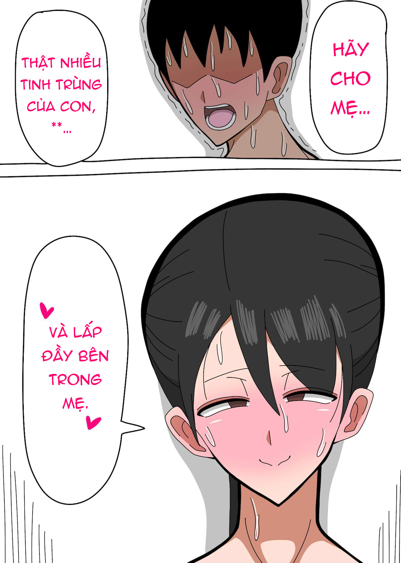 Đọc truyện hentai Kaa-san wa Mukuchi de Muhyoujou de Muteikou - Oneshot