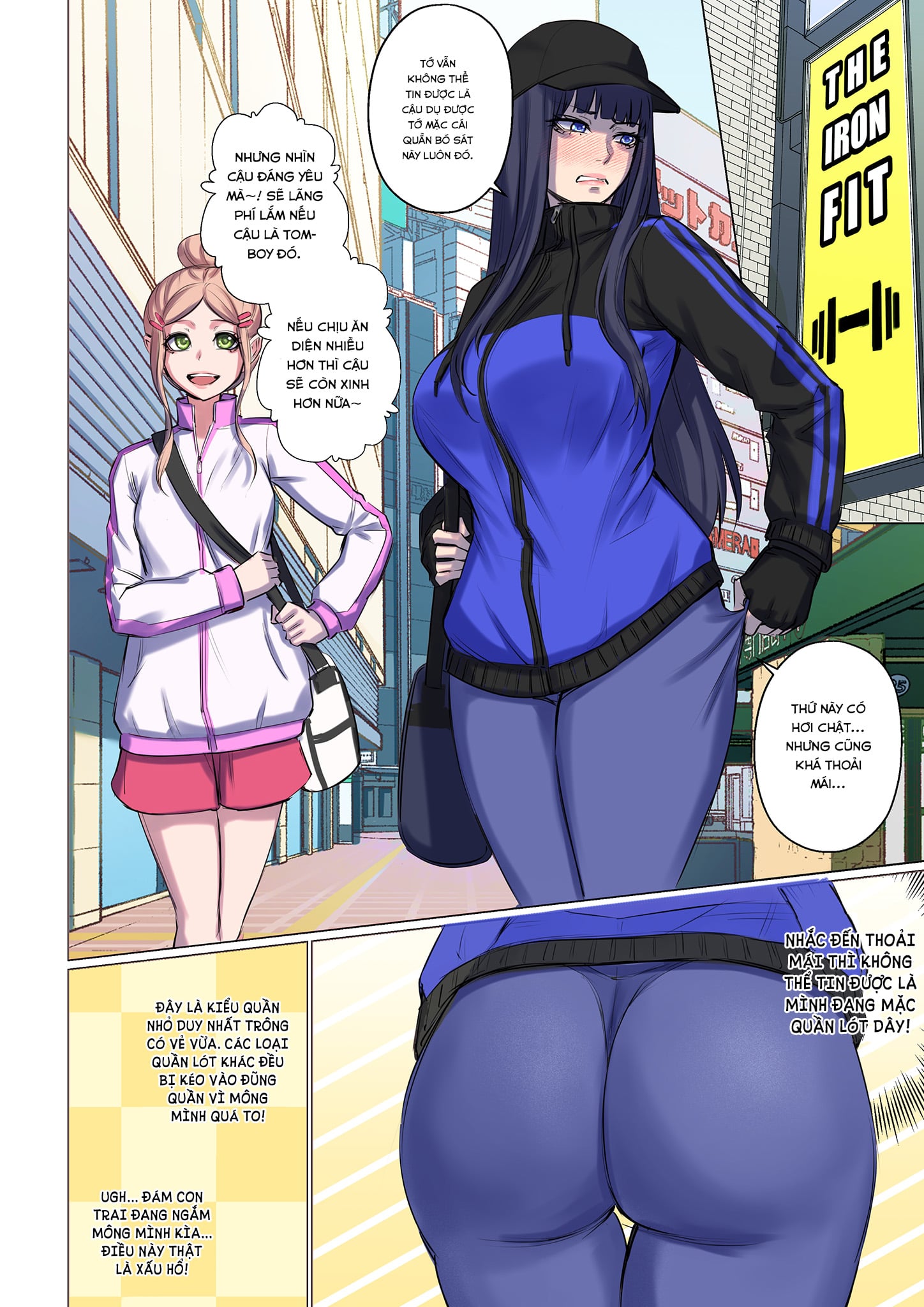 Đọc truyện hentai Bắt cóc người ngoài hành tinh - Chap 3 - Phòng gym