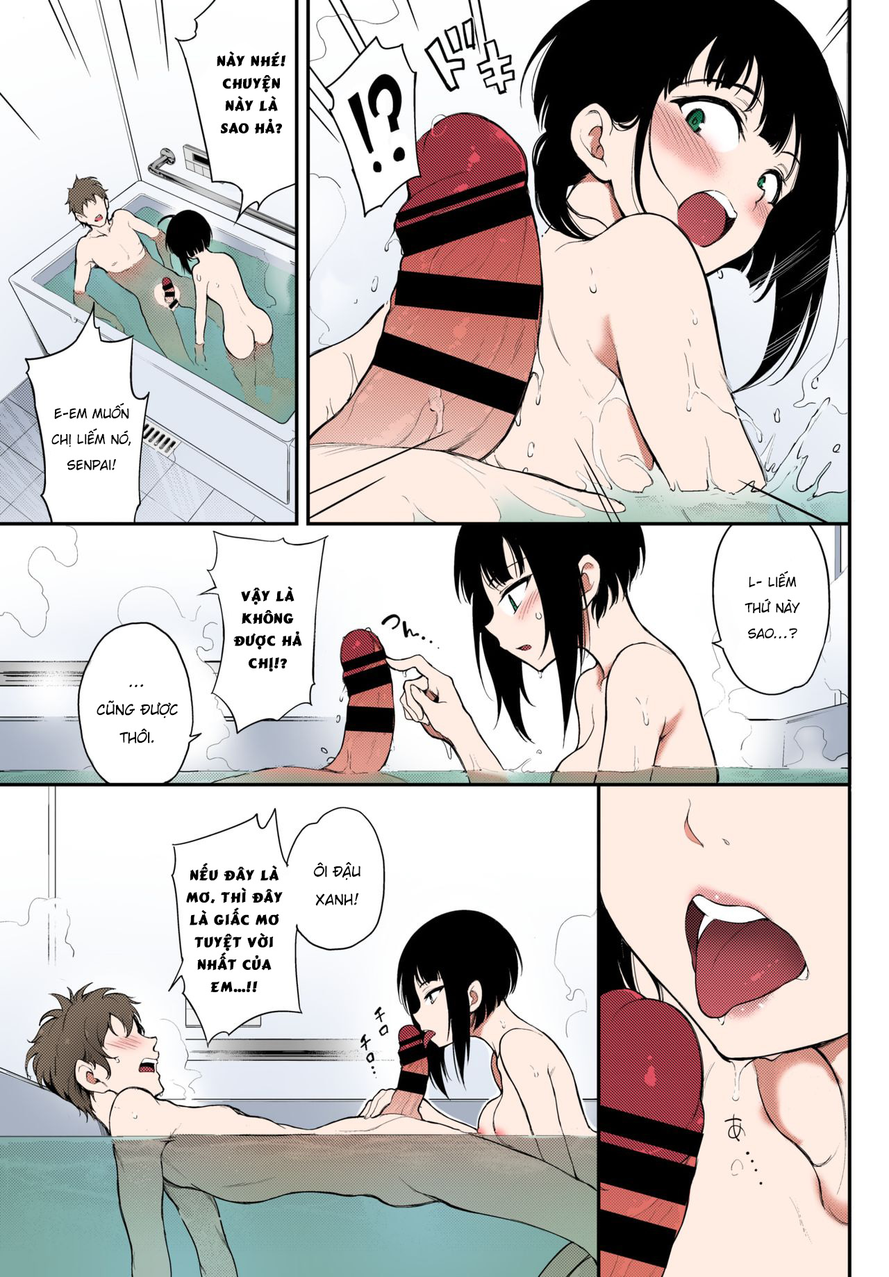 Đọc truyện hentai Senpai Lạnh Lùng ❤ - Chap 2 Full màu