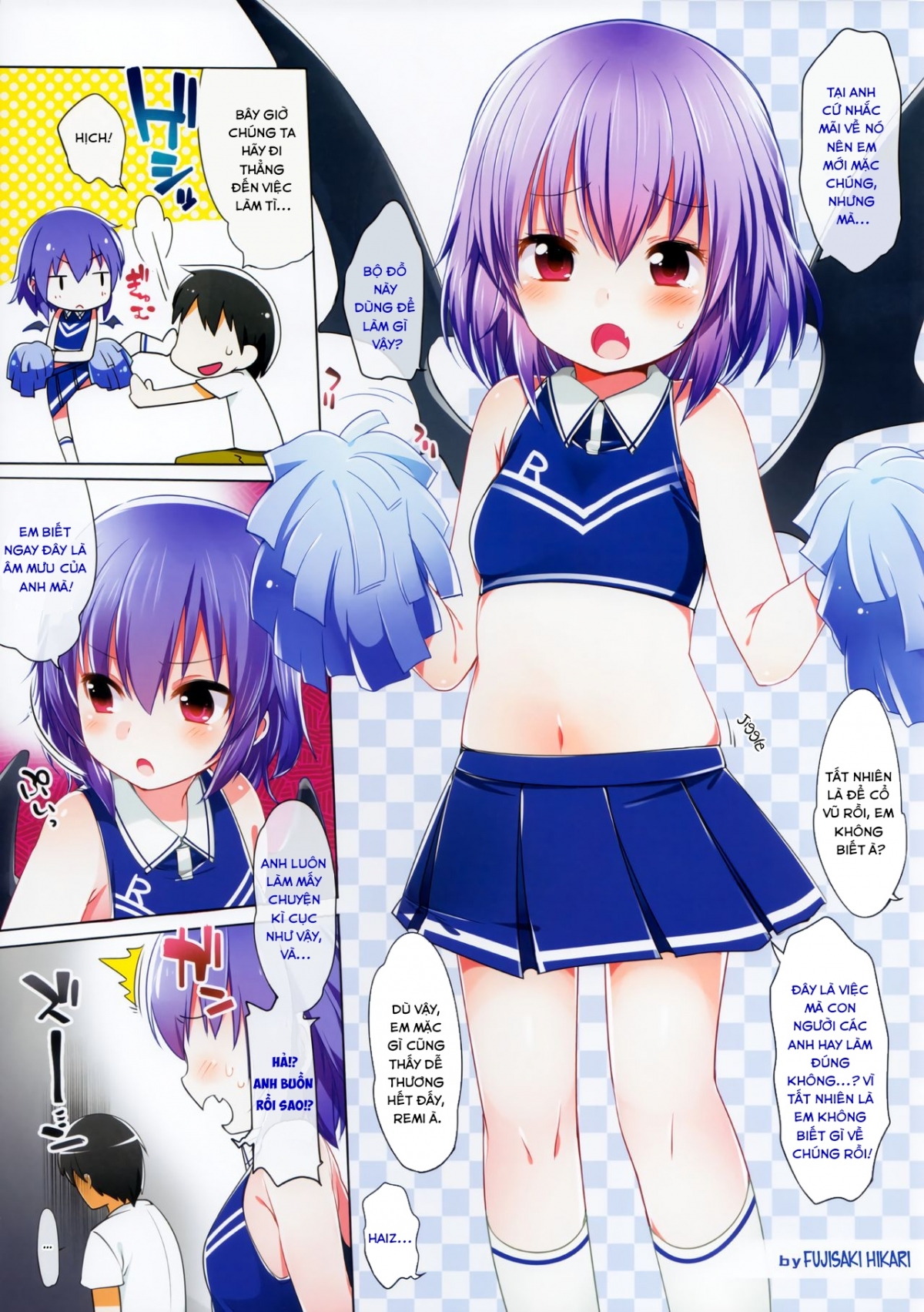 Đọc truyện hentai Cổ vũ cho anh yêu! - Oneshot