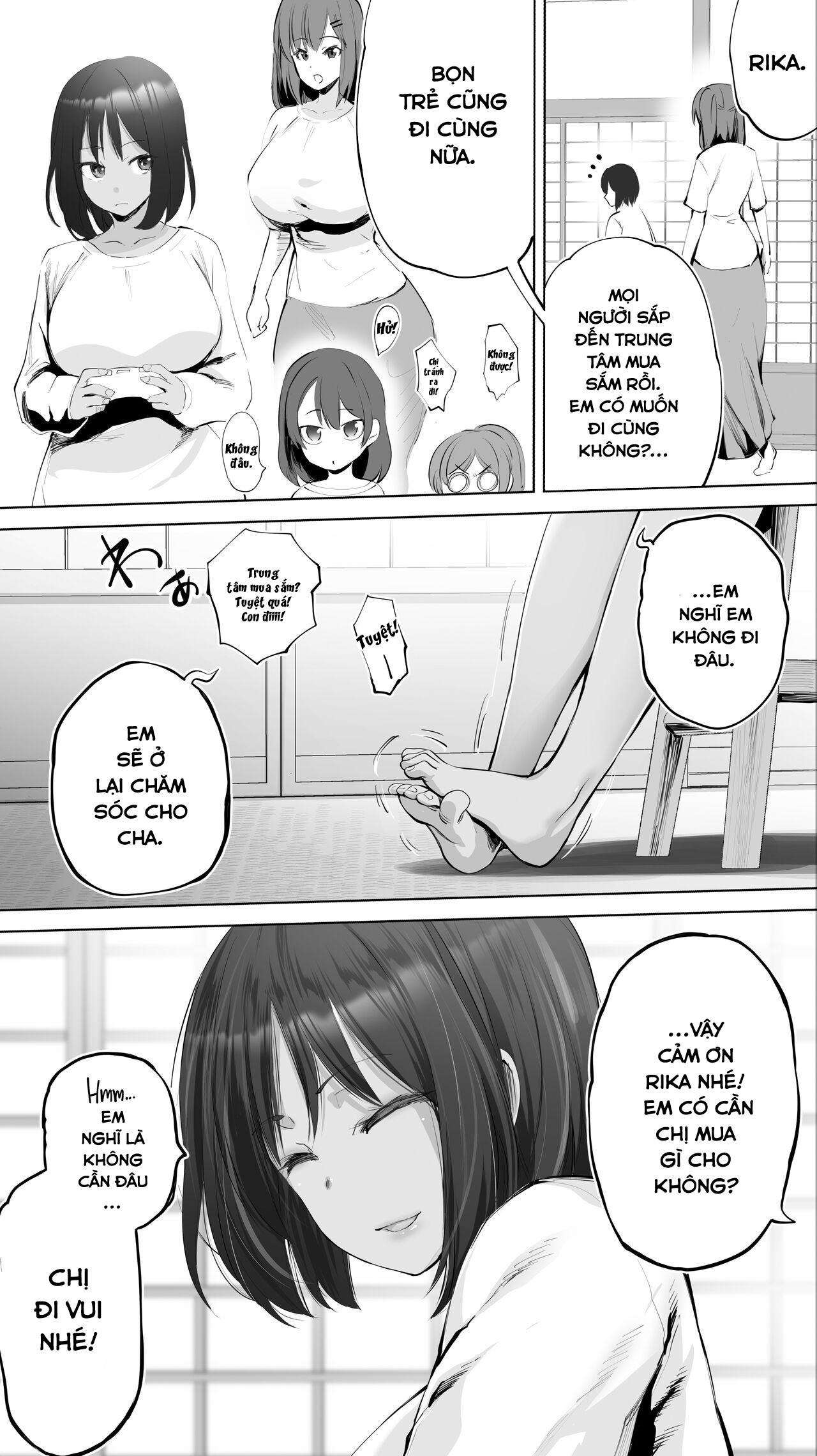 Đọc truyện hentai Jimoto no Hame Tomo. - Chap 1