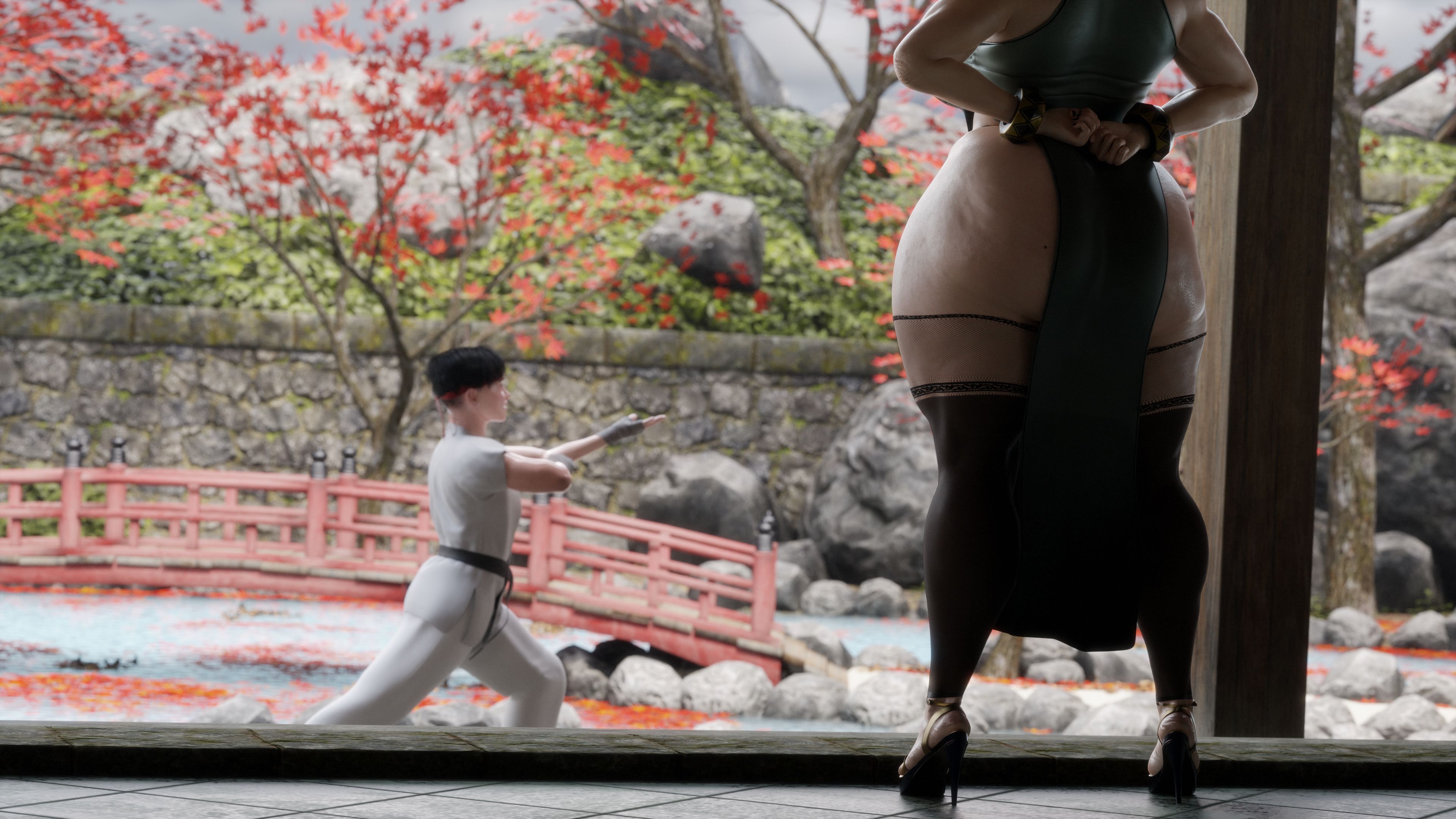 Đọc truyện hentai Học sinh yêu thích của Chun-Li (Chiến binh đường phố) - Oneshot