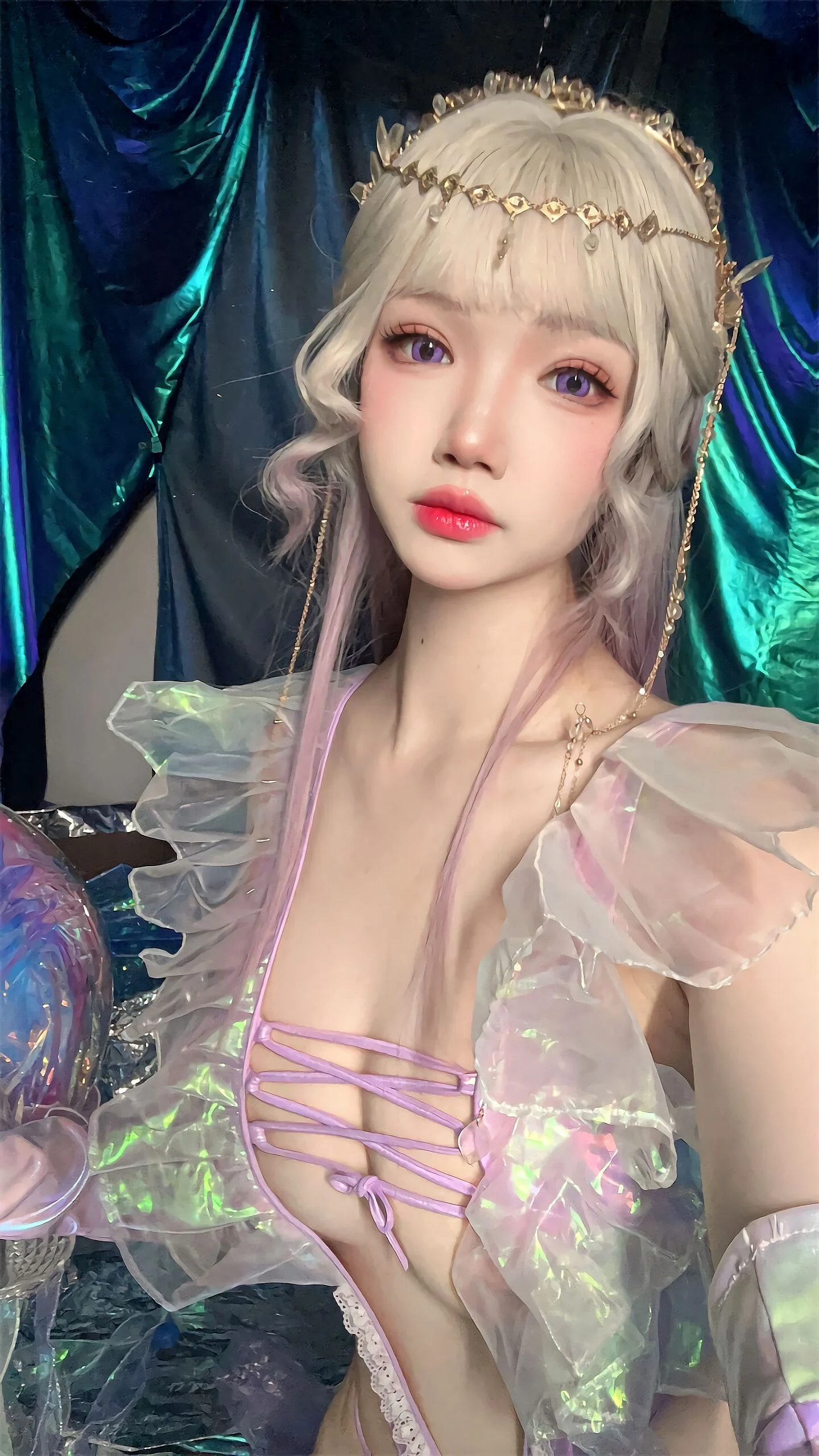 Đọc truyện hentai Tuyển tập Albums siêu phẩm Cosplay - Chap 252 - Astra (DuDu)] Áo tắm Laser