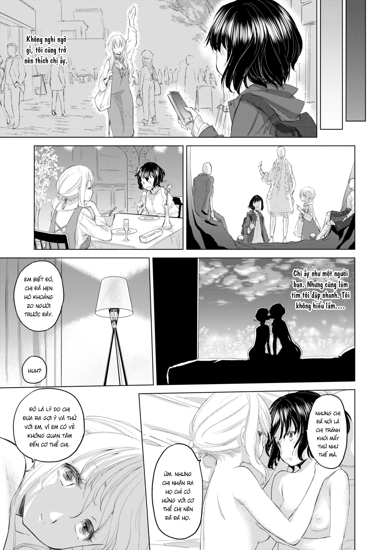 Đọc truyện hentai Tae-chan to Jimiko-san - Chap 7