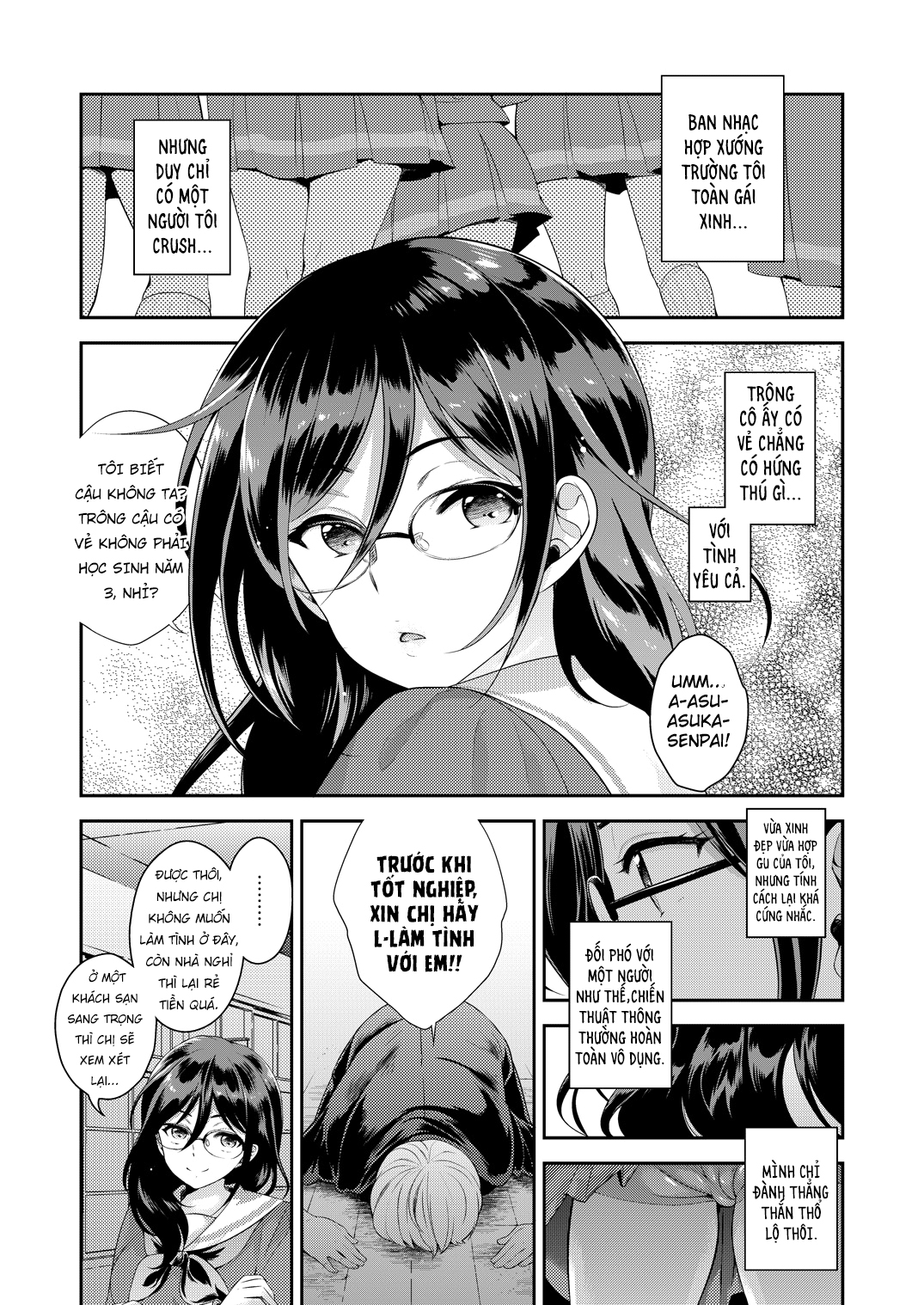 Đọc truyện hentai Một nháy với Asuka-senpai sau bữa tập - Oneshot
