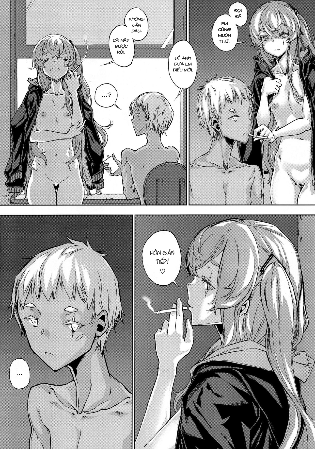 Đọc truyện hentai Những người yêu thích robot (Girls' Frontline) - Oneshot