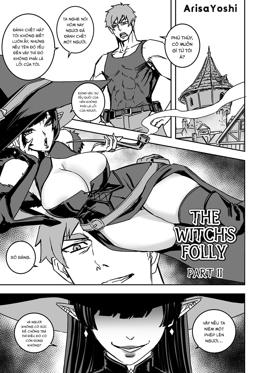 Đọc truyện hentai Sự điên rồ của phù thủy - Chap 2 - [END]
