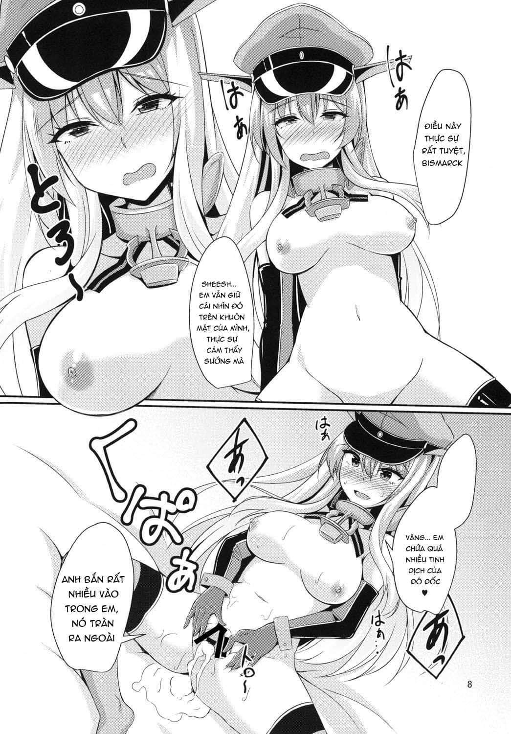 Đọc truyện hentai Bismarck wa Teitoku ni Taberareru. (Kantai Collection -KanColle-) - Oneshot