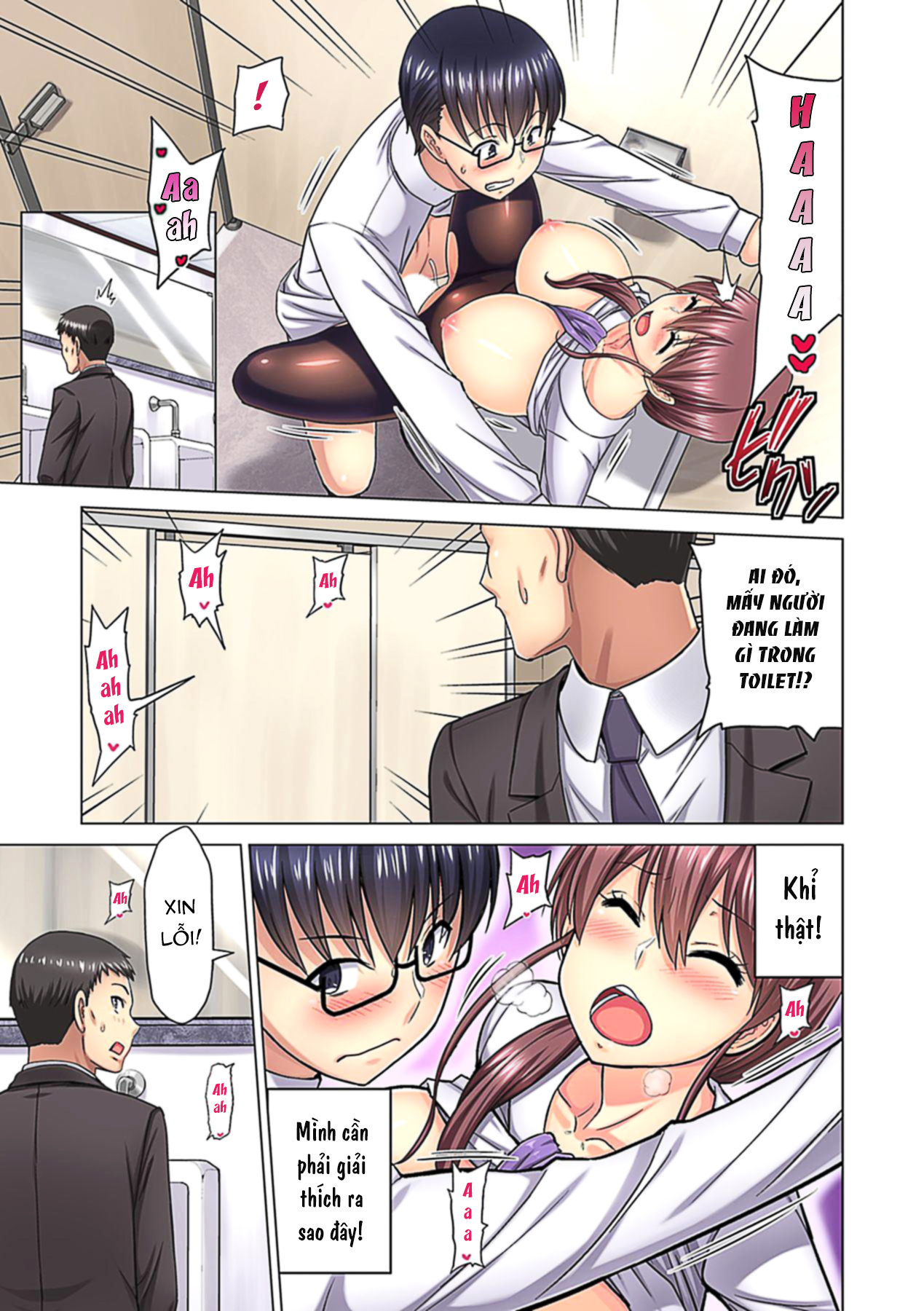 Đọc truyện hentai M-jo Joushi to no Sex o Sekai ni Haishinchuu? Icchau Tokoro ga Haishin sarechau~! - Chapter 05