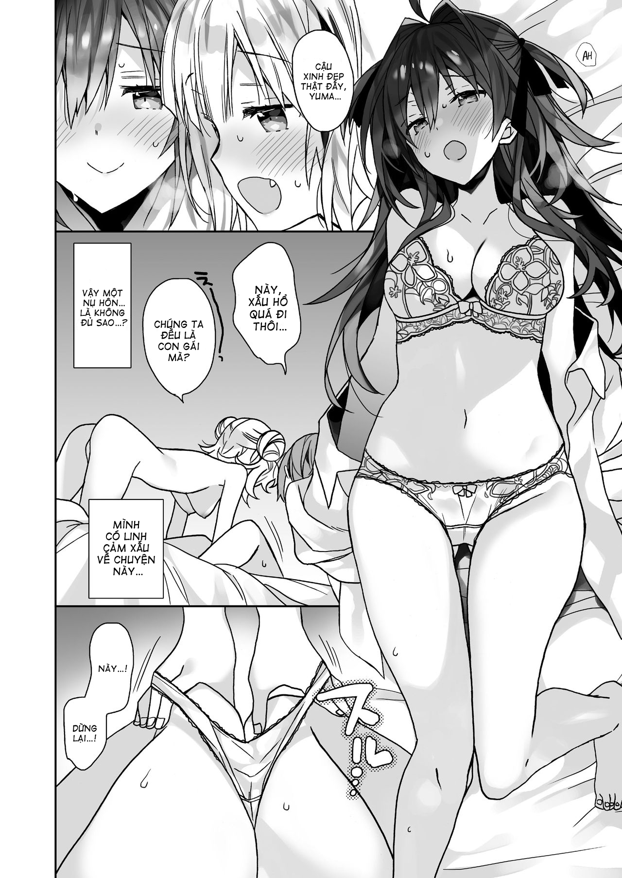 Đọc truyện hentai Cuộc sống hàng ngày nhàm chán của tôi khi là phụ nữ - Oneshot