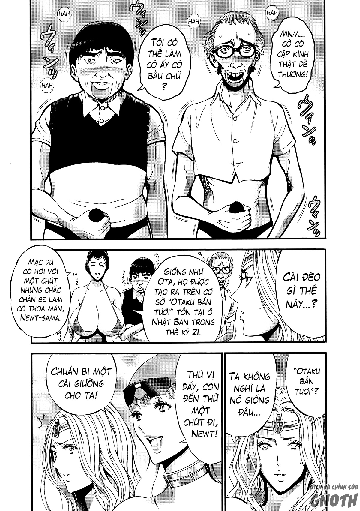 Đọc truyện hentai The Otaku In 2200 A.D - Chap 5