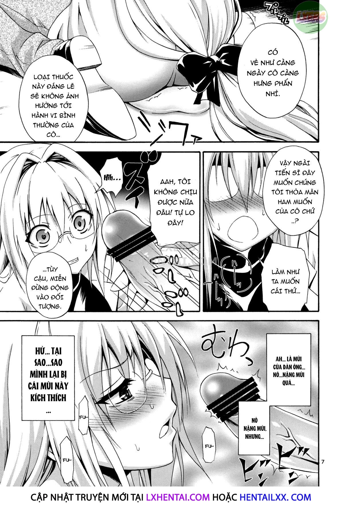 Đọc truyện hentai Beautiful Scientist In An Evil Organization - Oneshot