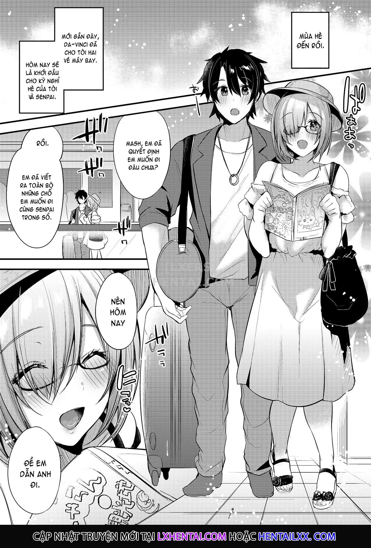 Đọc truyện hentai Marshmallow Vacation - Oneshot