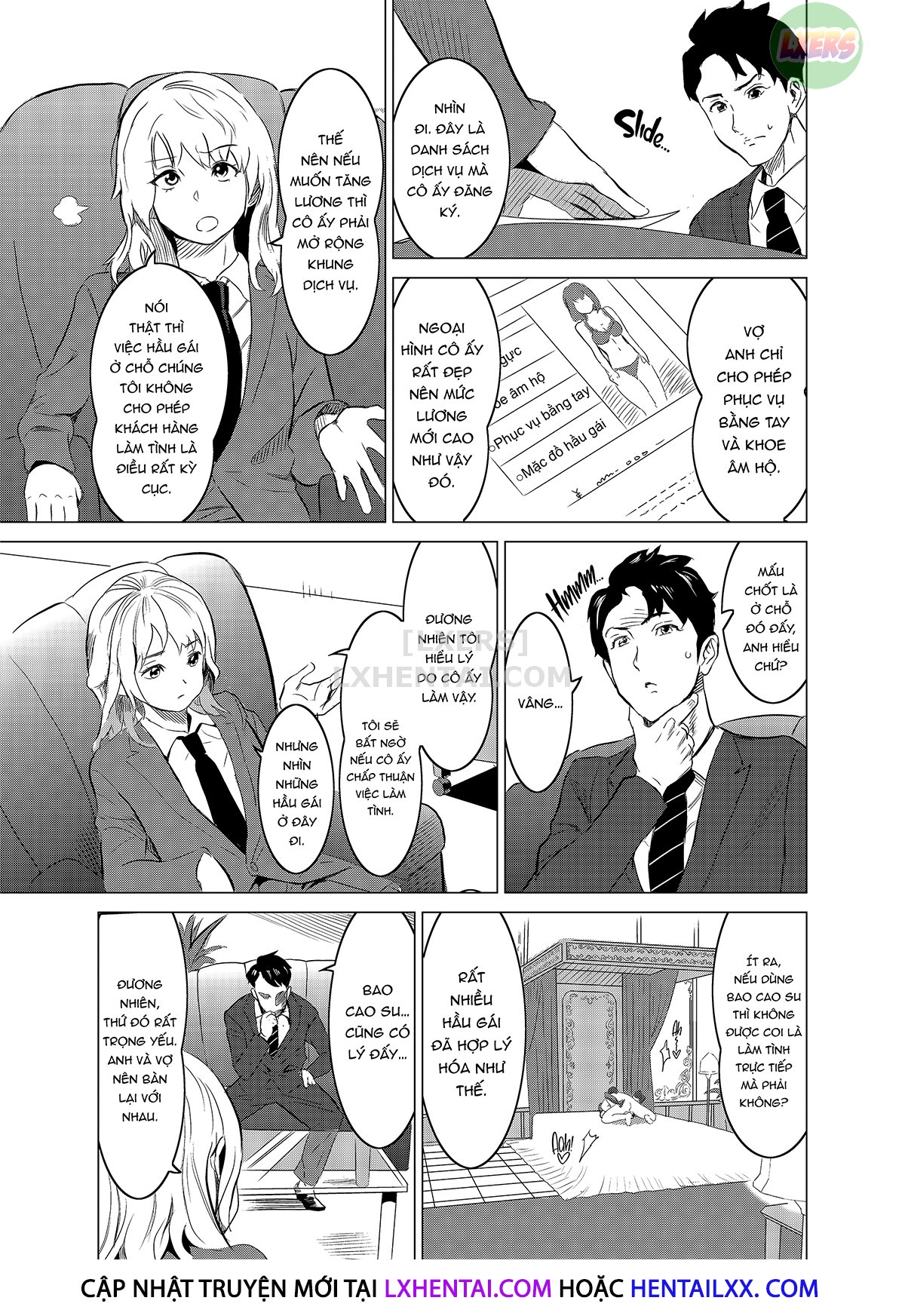 Đọc truyện hentai Tôi bắt vợ làm việc tại nhà thổ - Chap 1