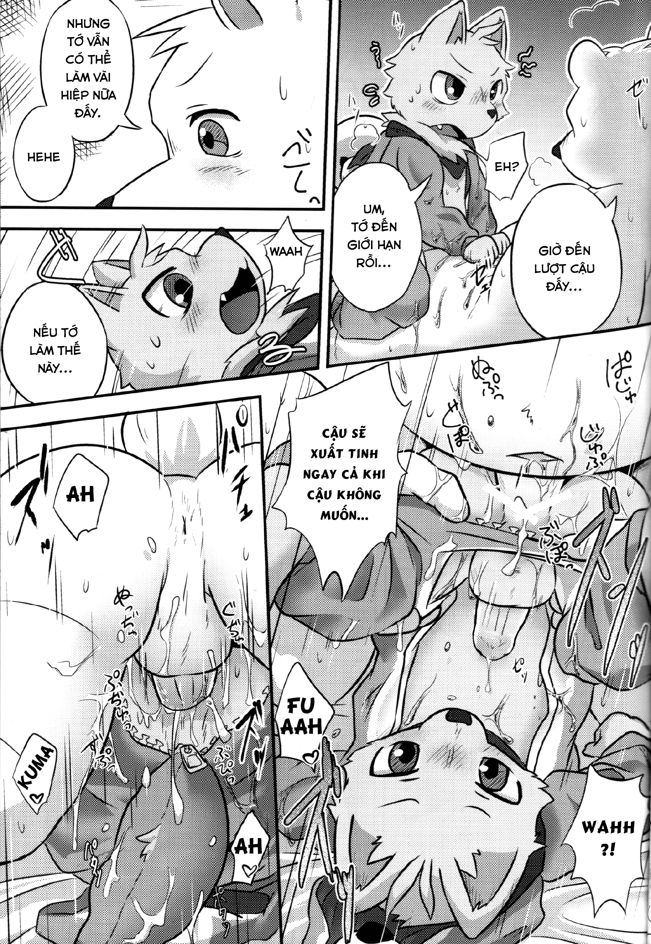 Đọc truyện hentai Henkuma!! - Oneshot