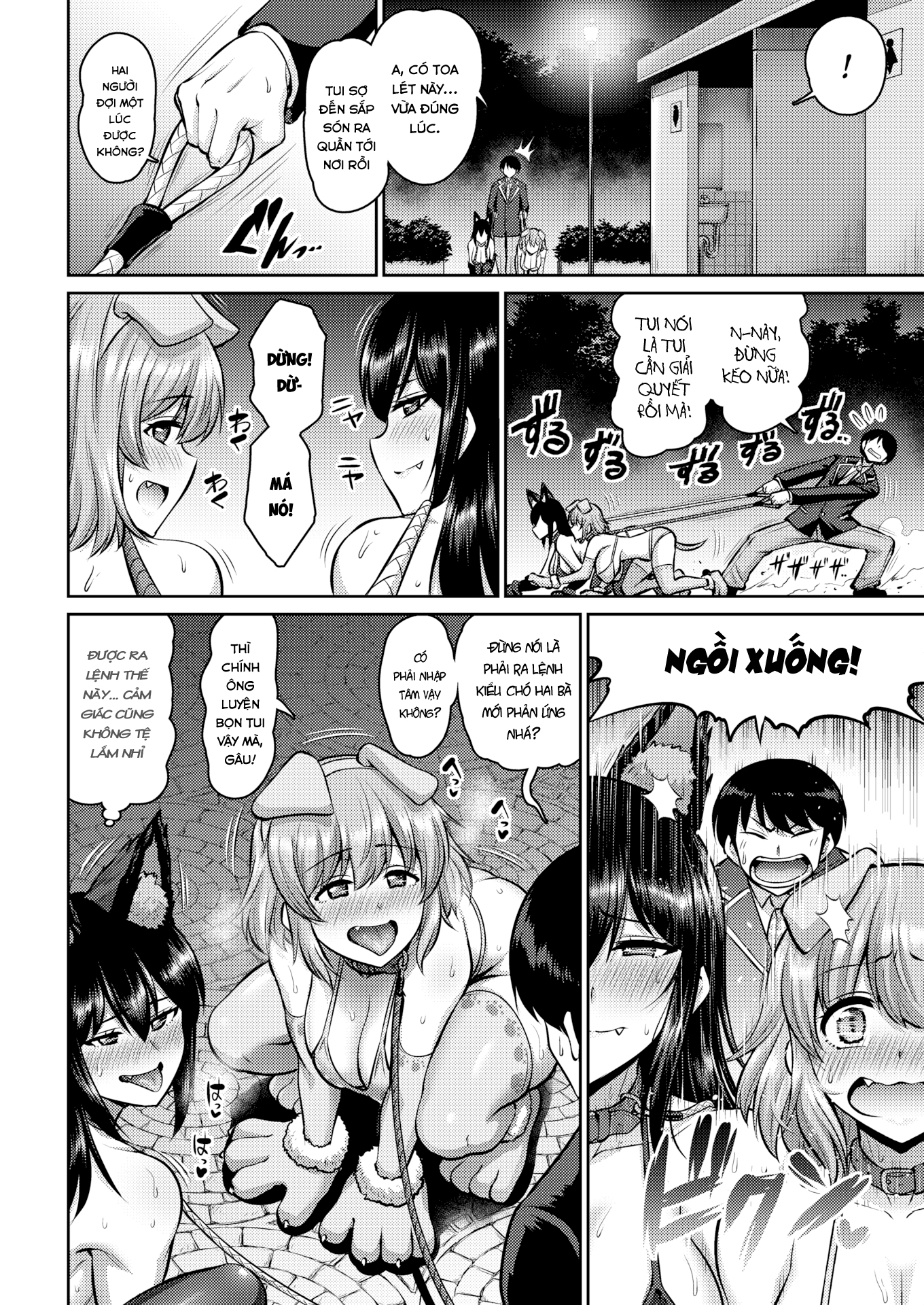 Đọc truyện hentai Doggy 2 em gái xinh tươi - Chap 3