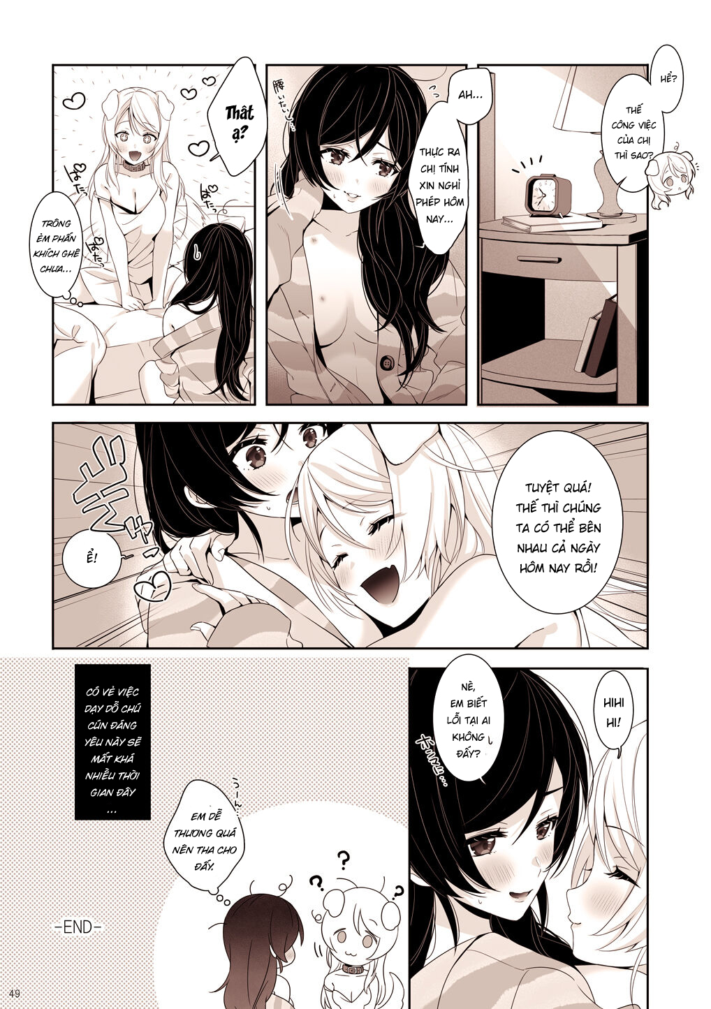 Đọc truyện hentai Re: dêdeddê!!!!!!!! (Love Live!) - Chap 5: Bé cún con của tôi.