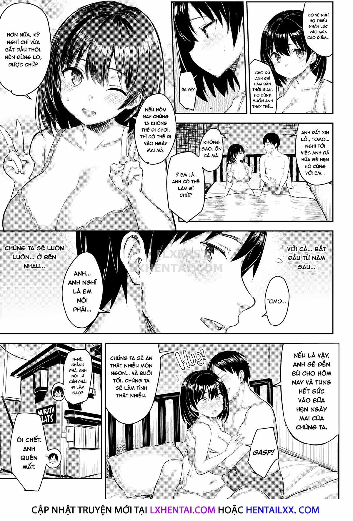 Đọc truyện hentai Holiday with My Busty Cousin - Chap 4 - NTR End