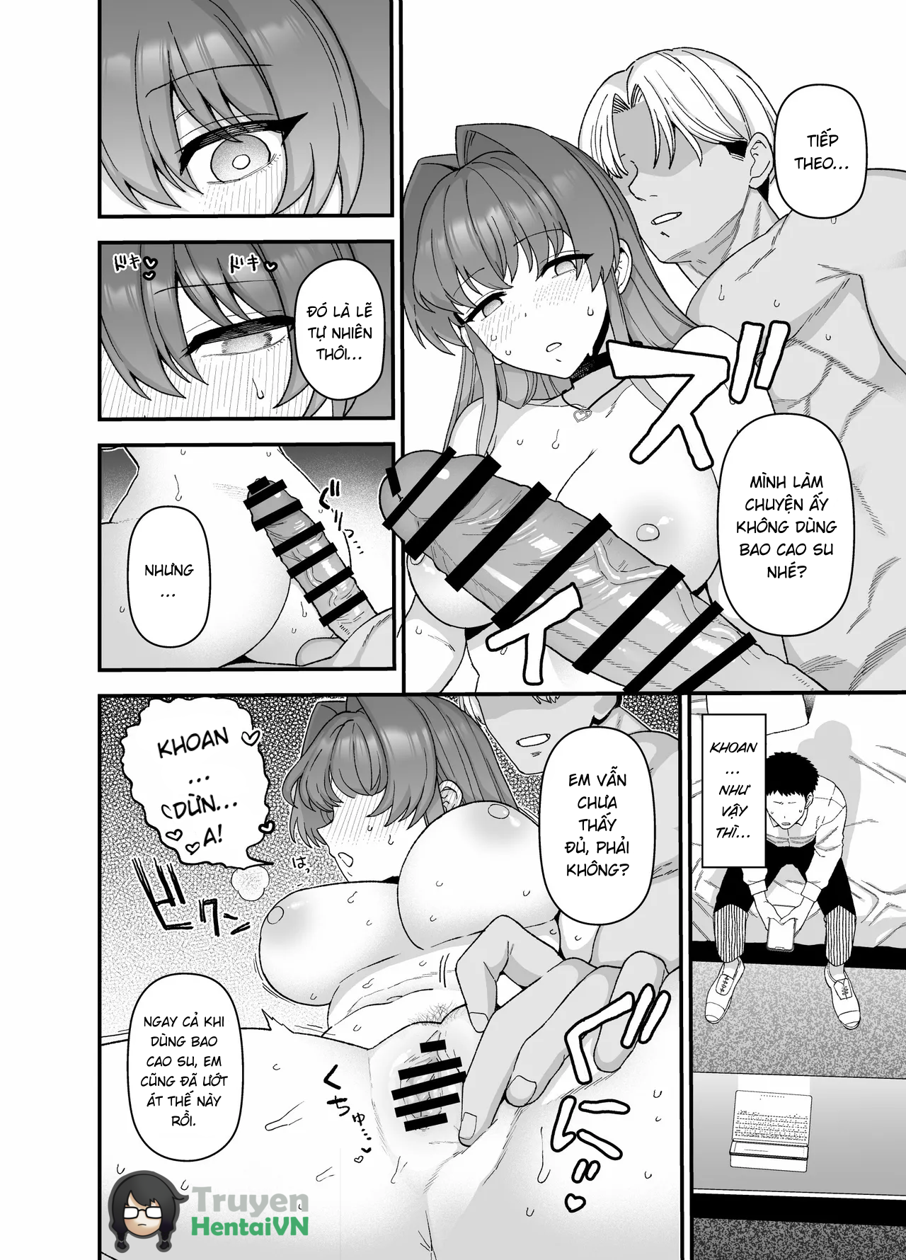 Đọc truyện hentai Netorase Trial Boku no Tame ni Neru Kanojo - Oneshot