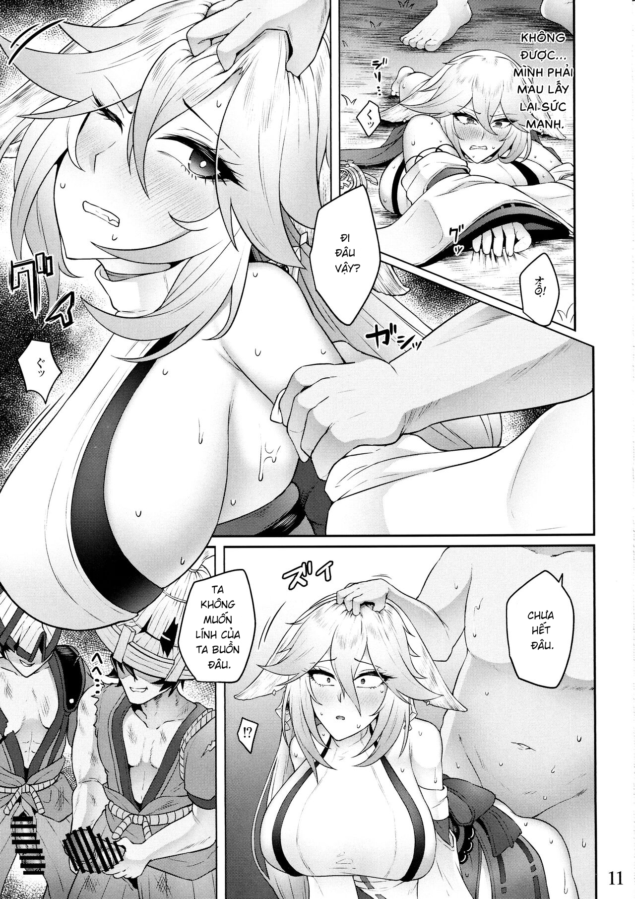 Đọc truyện hentai Cô gái miko - Oneshot