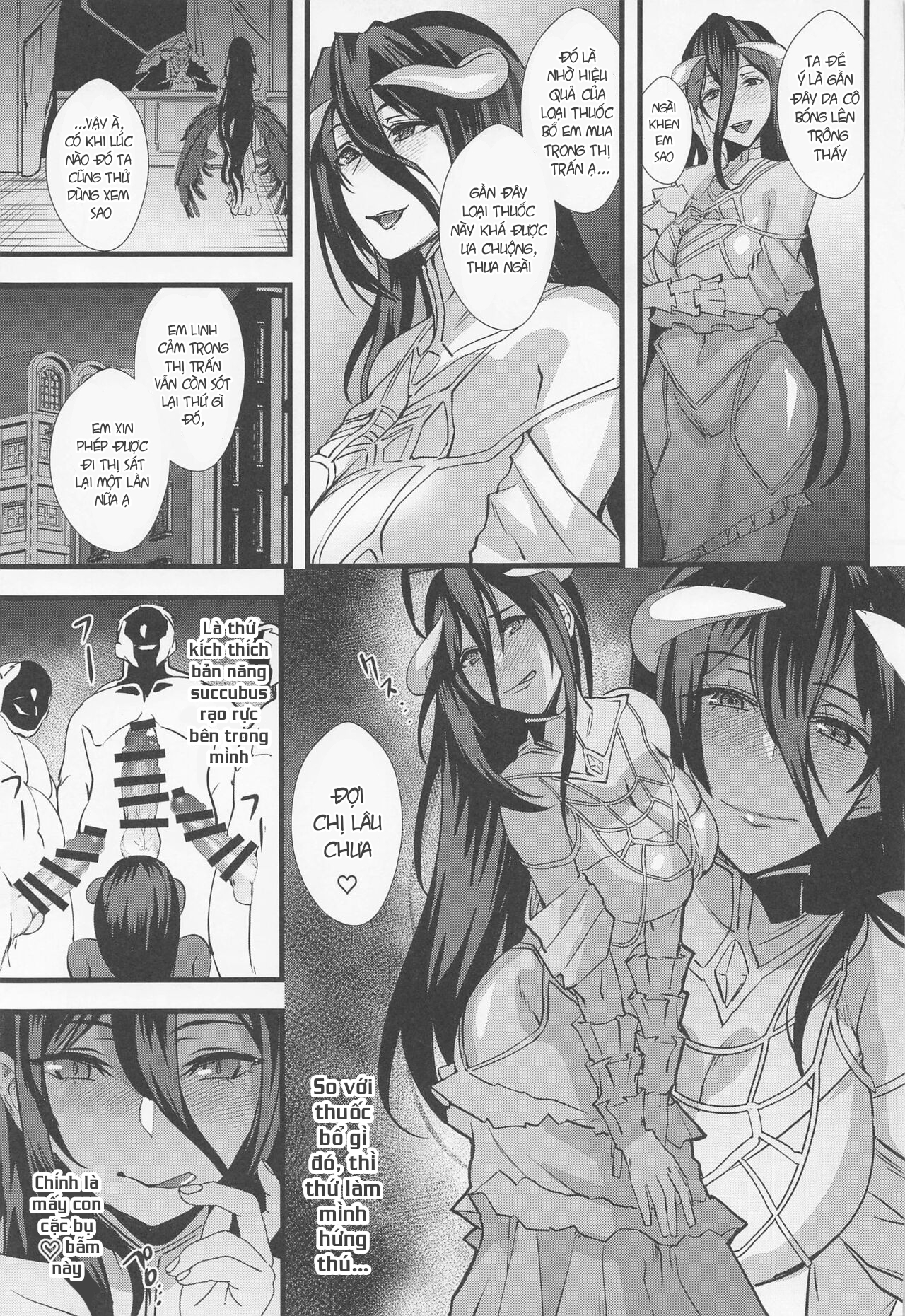 Đọc truyện hentai Nữ hoàng Succubus thèm cặc - Oneshot