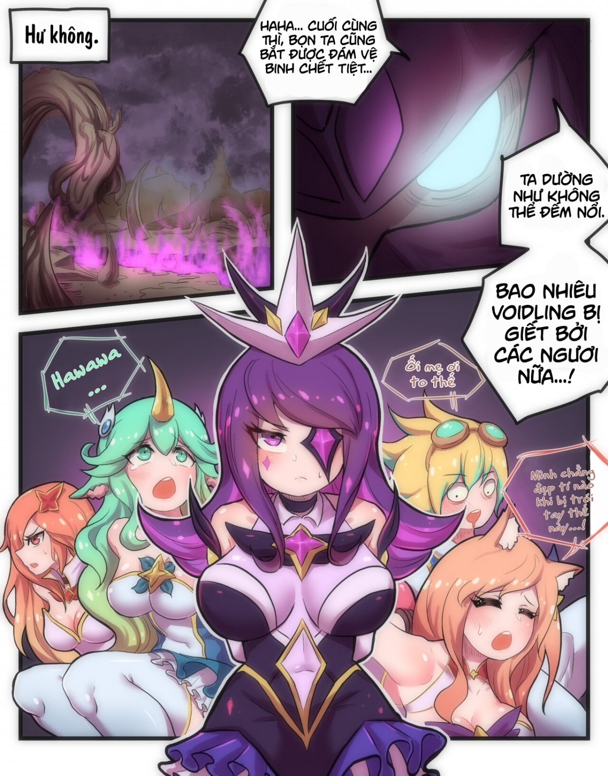 Đọc truyện hentai Cách huấn luyện Star Guardian - Oneshot
