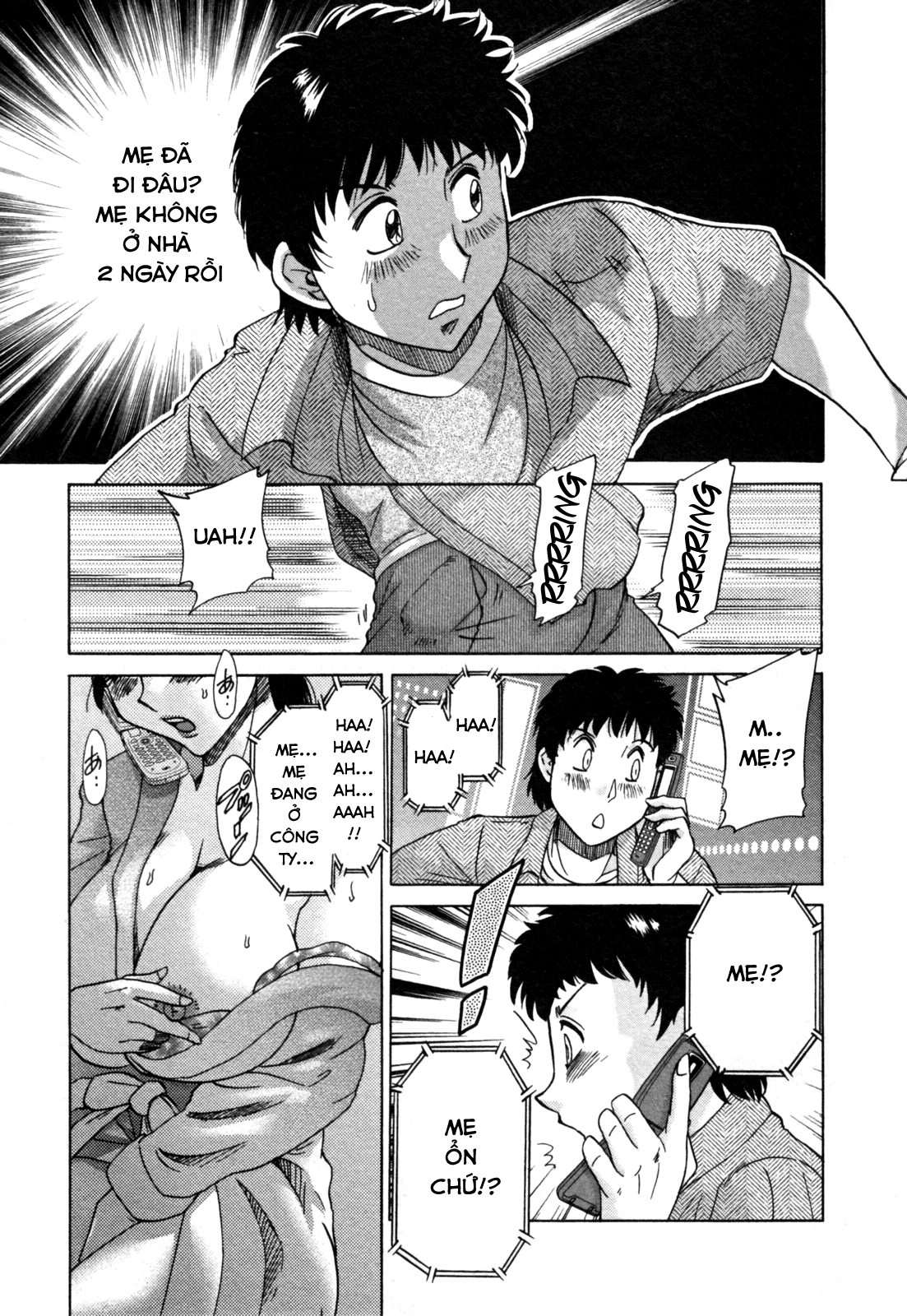 Đọc truyện hentai 2 người mẹ - Chap 18-Sâu hơn và hơn nữa