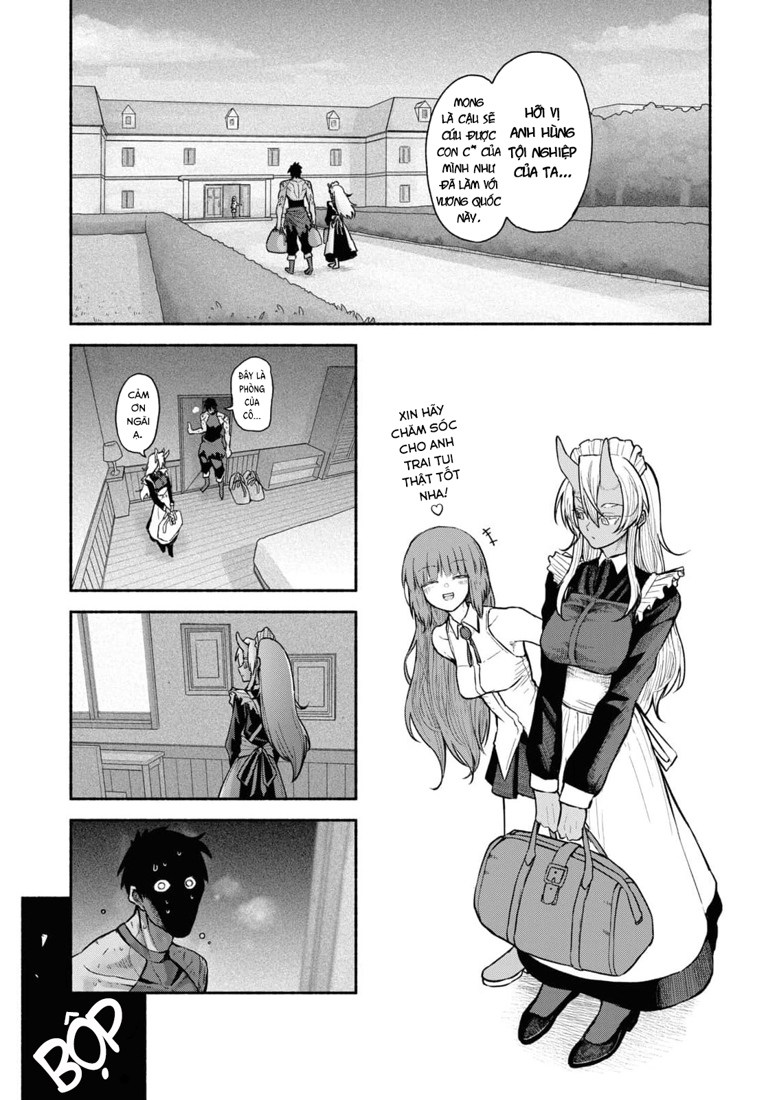 Đọc truyện hentai Vấn Đề Hạ Bộ Của Anh Hùng - Oneshot