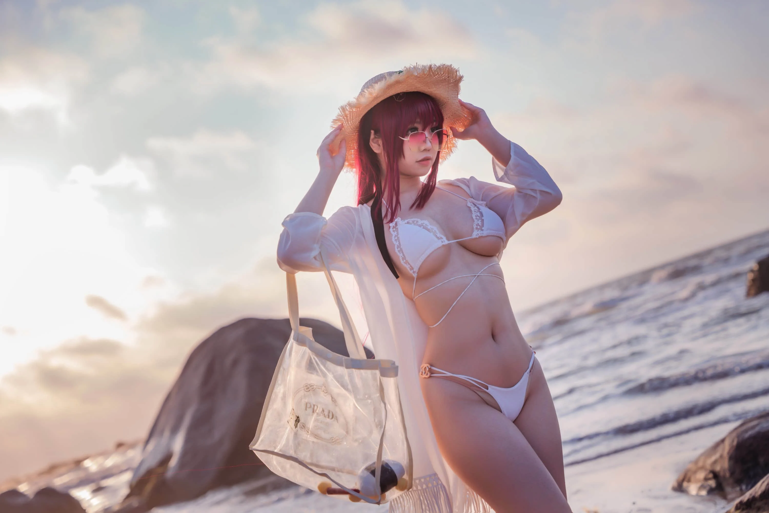 Đọc truyện hentai Tuyển tập Albums siêu phẩm Cosplay - Chap 809 - Ah Ri Ri - Surcouf Swimwear