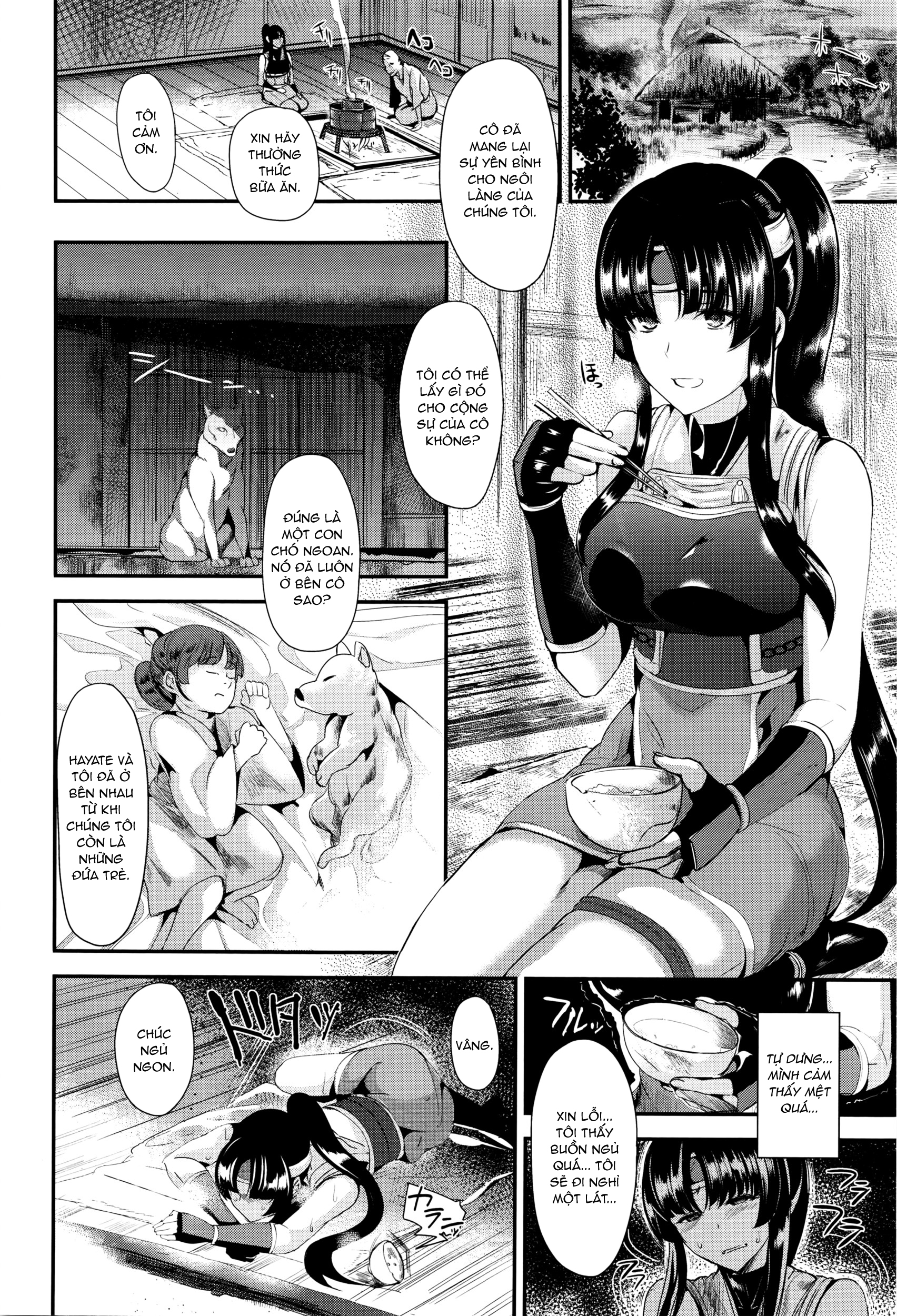 Đọc truyện hentai Torawareta Taimashi Ayane - Oneshot