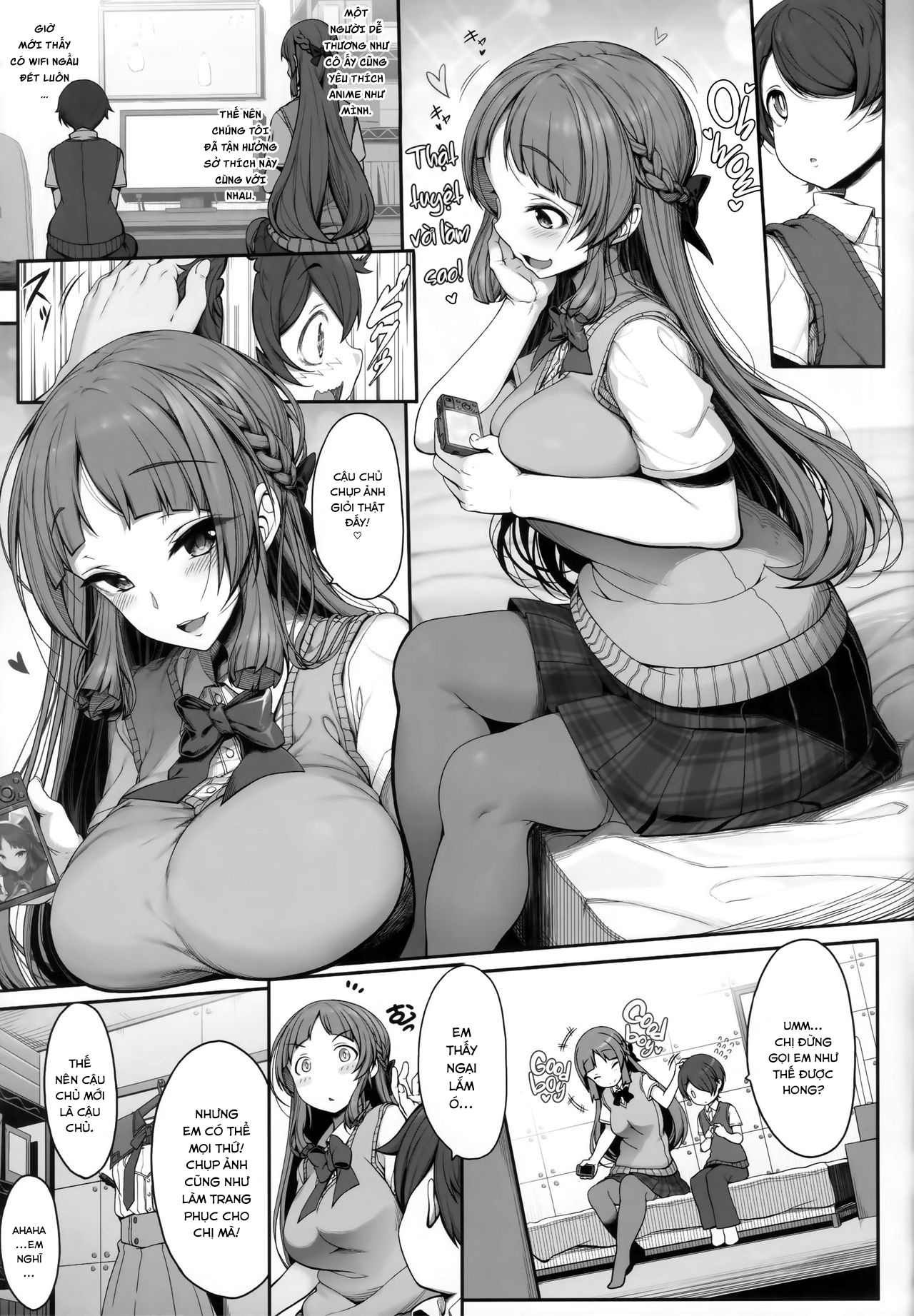 Đọc truyện hentai Ane sora moyou - Oneshot sếch phê