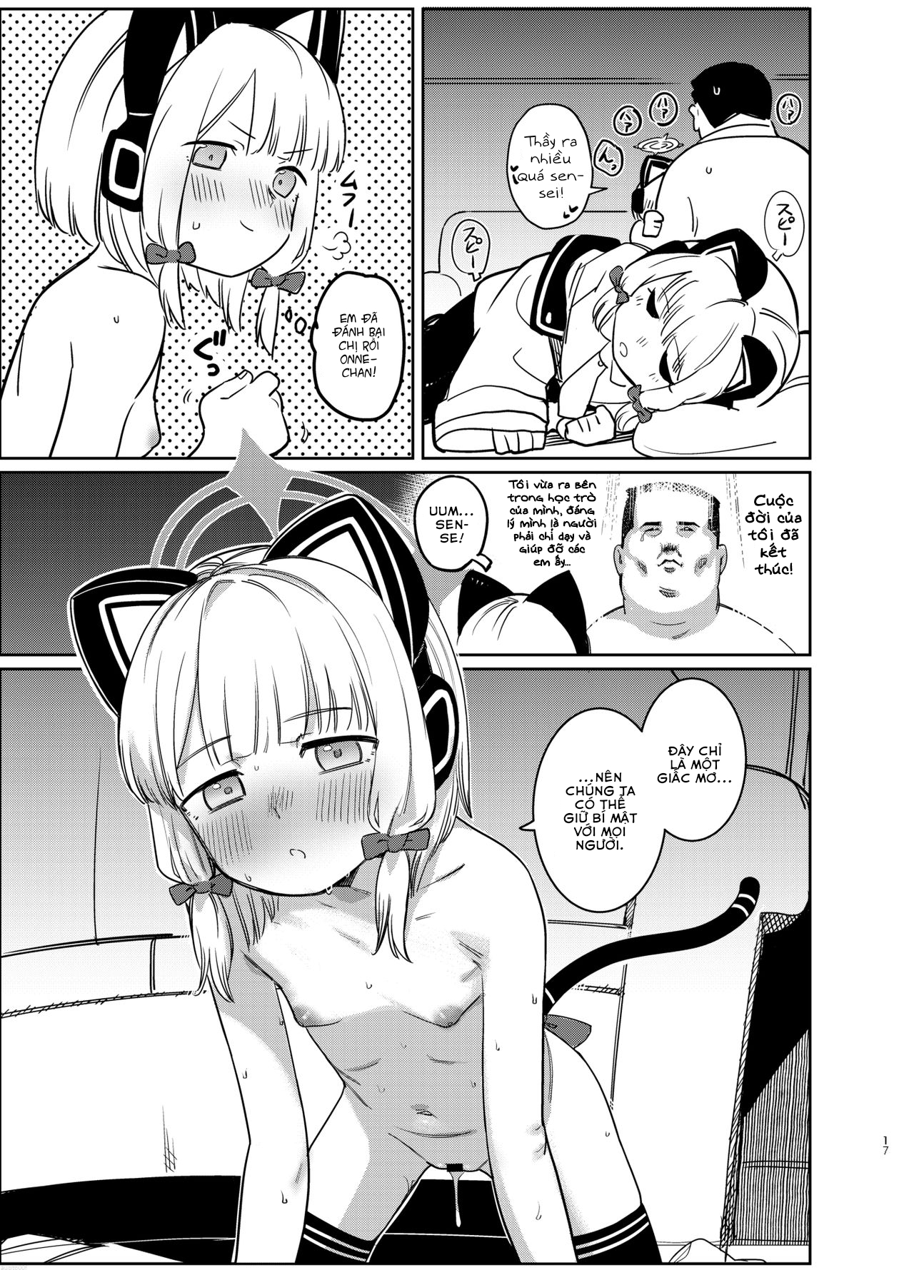 Đọc truyện hentai Trong một giấc mơ (Blue Archive) - Oneshot