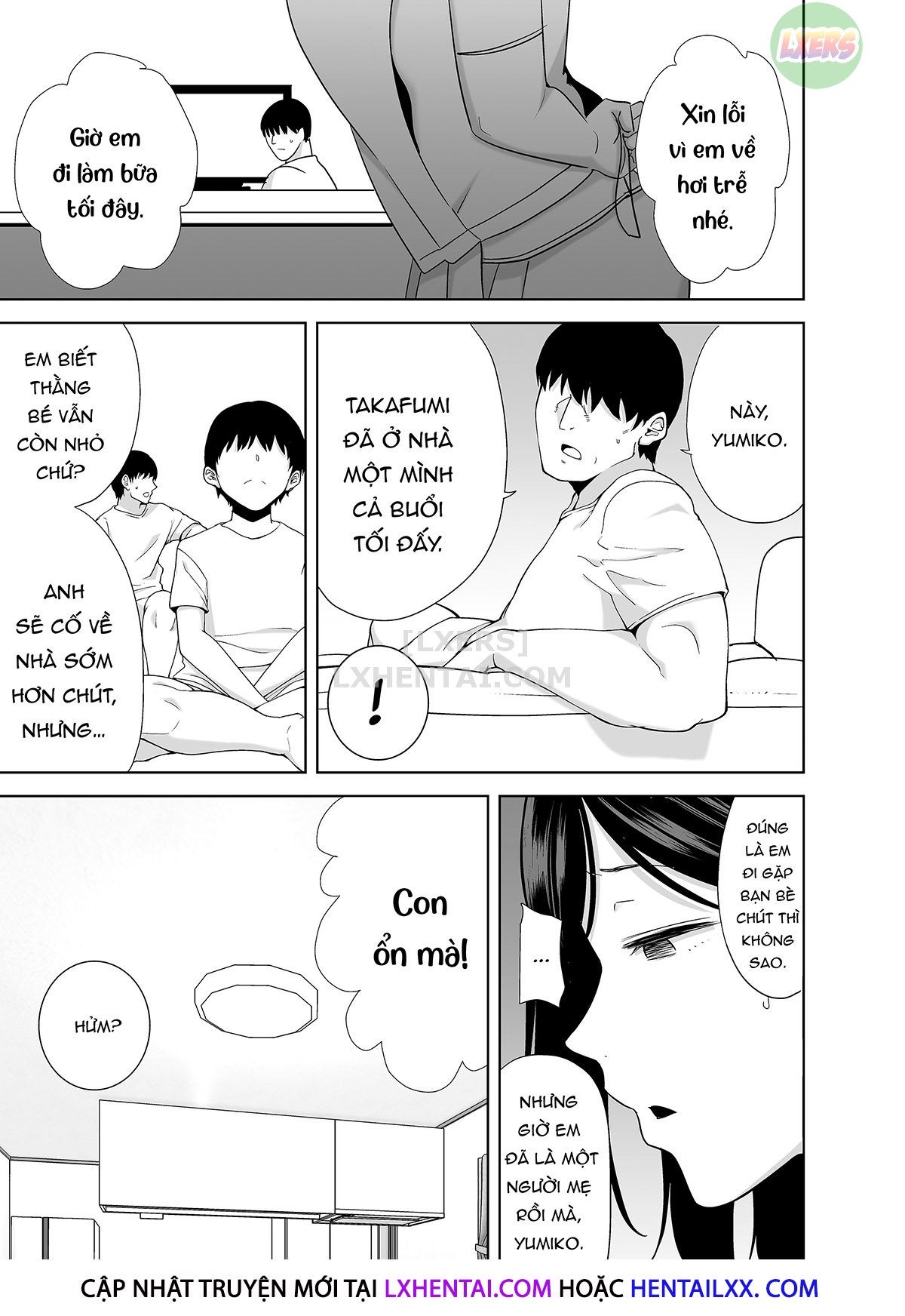 Đọc truyện hentai Natsuzuma ~Natsu, Ryokan, Nanpa Otoko-Tachi Ni Ochita Tsuma~ - Chap 3 - Không che