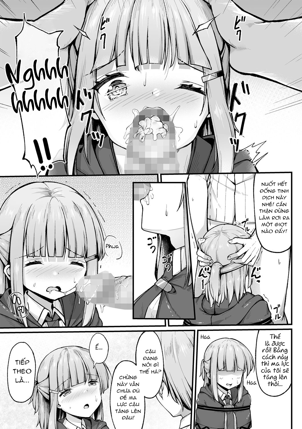 Đọc truyện hentai Cuộc sống trói buộc tại trường phép thuật! - Oneshot