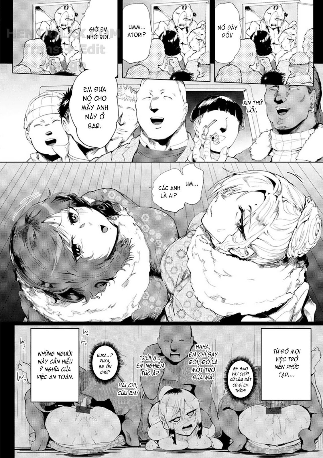 Đọc truyện hentai Nurete Torokete Majiwarite - Chap 4