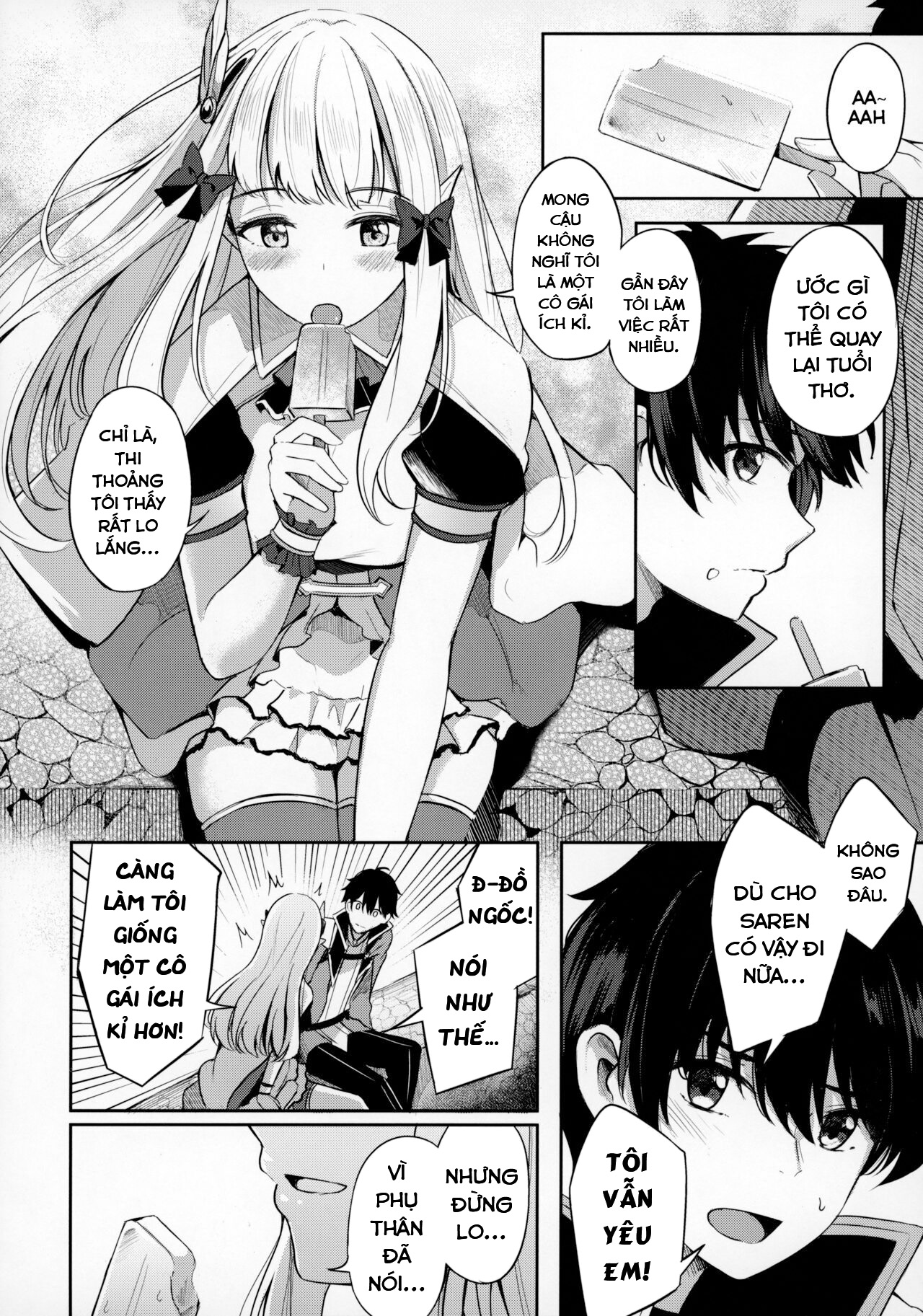 Đọc truyện hentai Ăn kem cùng cô công chúa dâm đãng - Oneshot