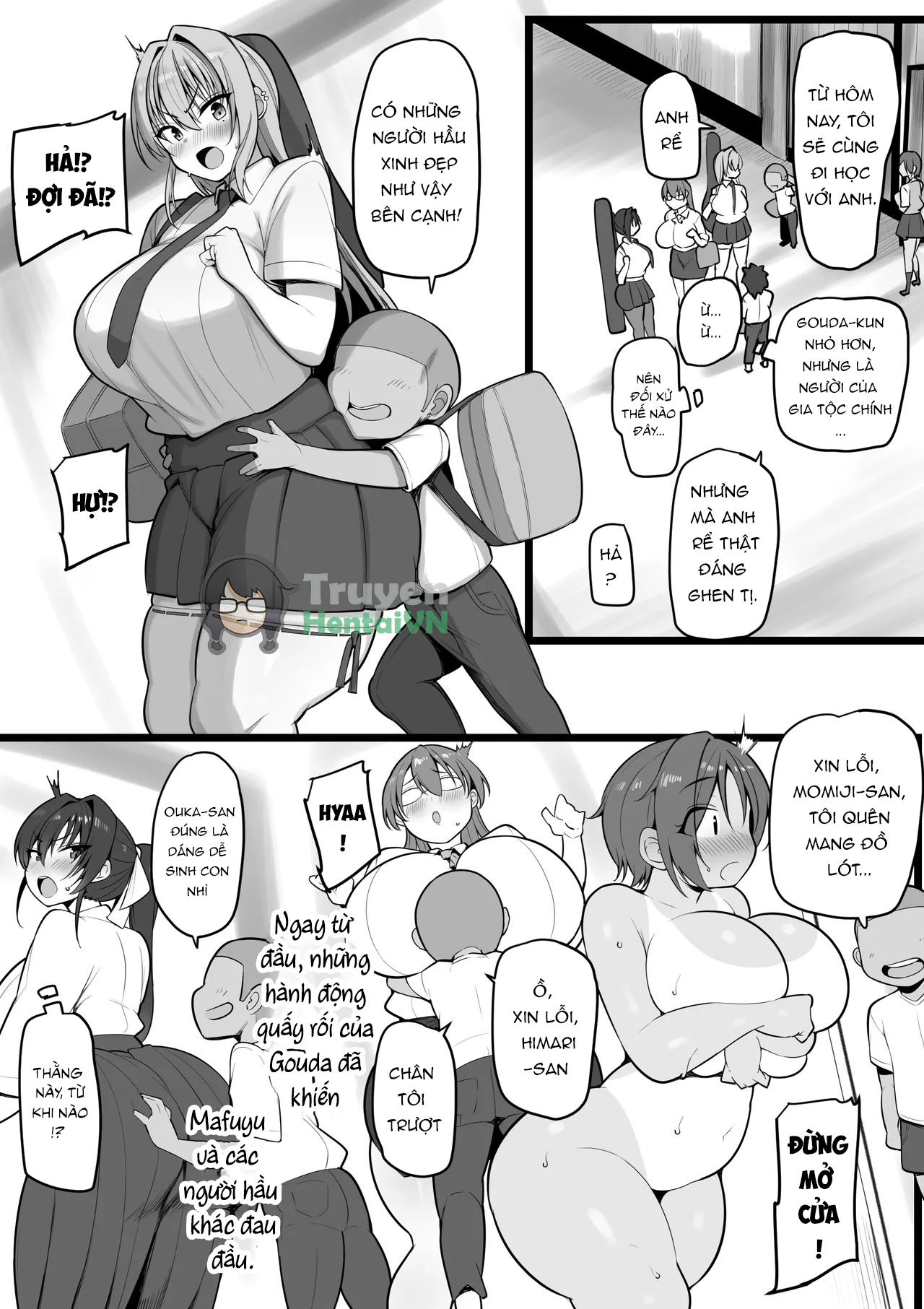 Đọc truyện hentai Boku no Juusha-tachi - Oneshot