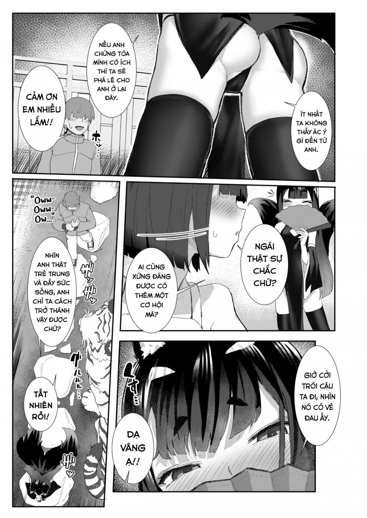 Đọc truyện hentai Vô tình đi lạc, tôi bị bé loli cáo vắt khô. - Oneshot