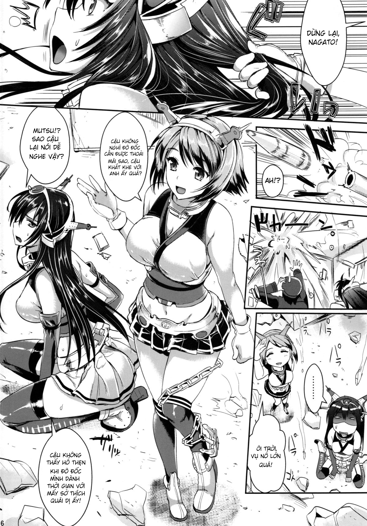 Đọc truyện hentai Senkan Nagato to Hentai Teitoku (Kantai Collection -KanColle-) - Oneshot