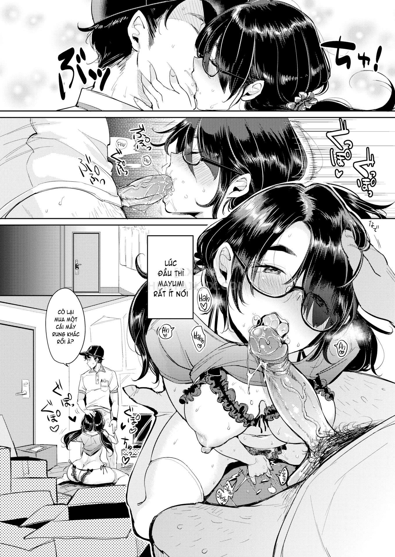 Đọc truyện hentai Pheromone Home Delivery - Oneshot