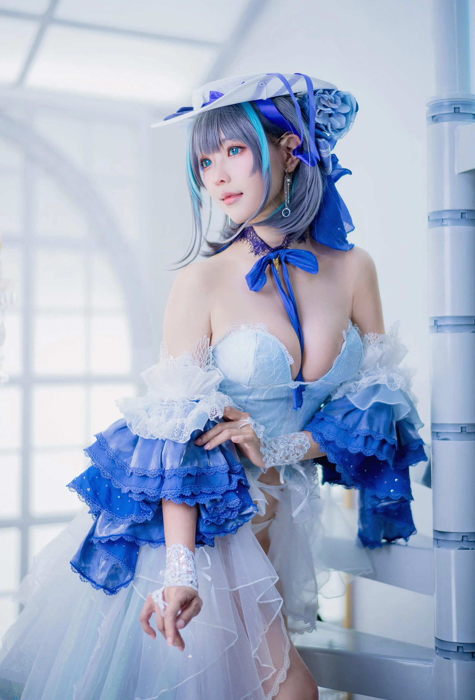 Đọc truyện hentai Tuyển tập Albums siêu phẩm Cosplay - Chap 365 - ely - cheshire dress