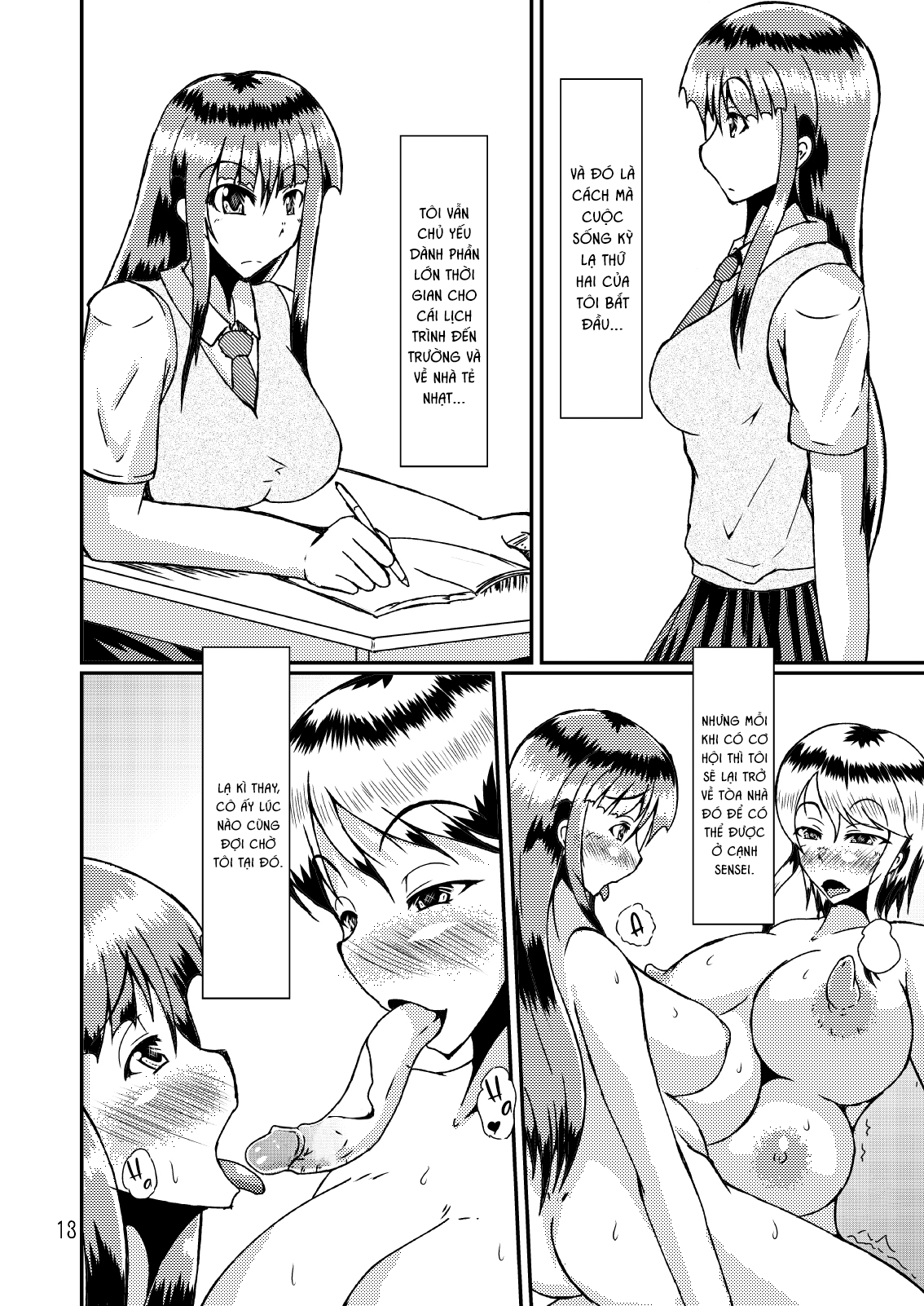 Đọc truyện hentai Tôi và Sensei. - Oneshot